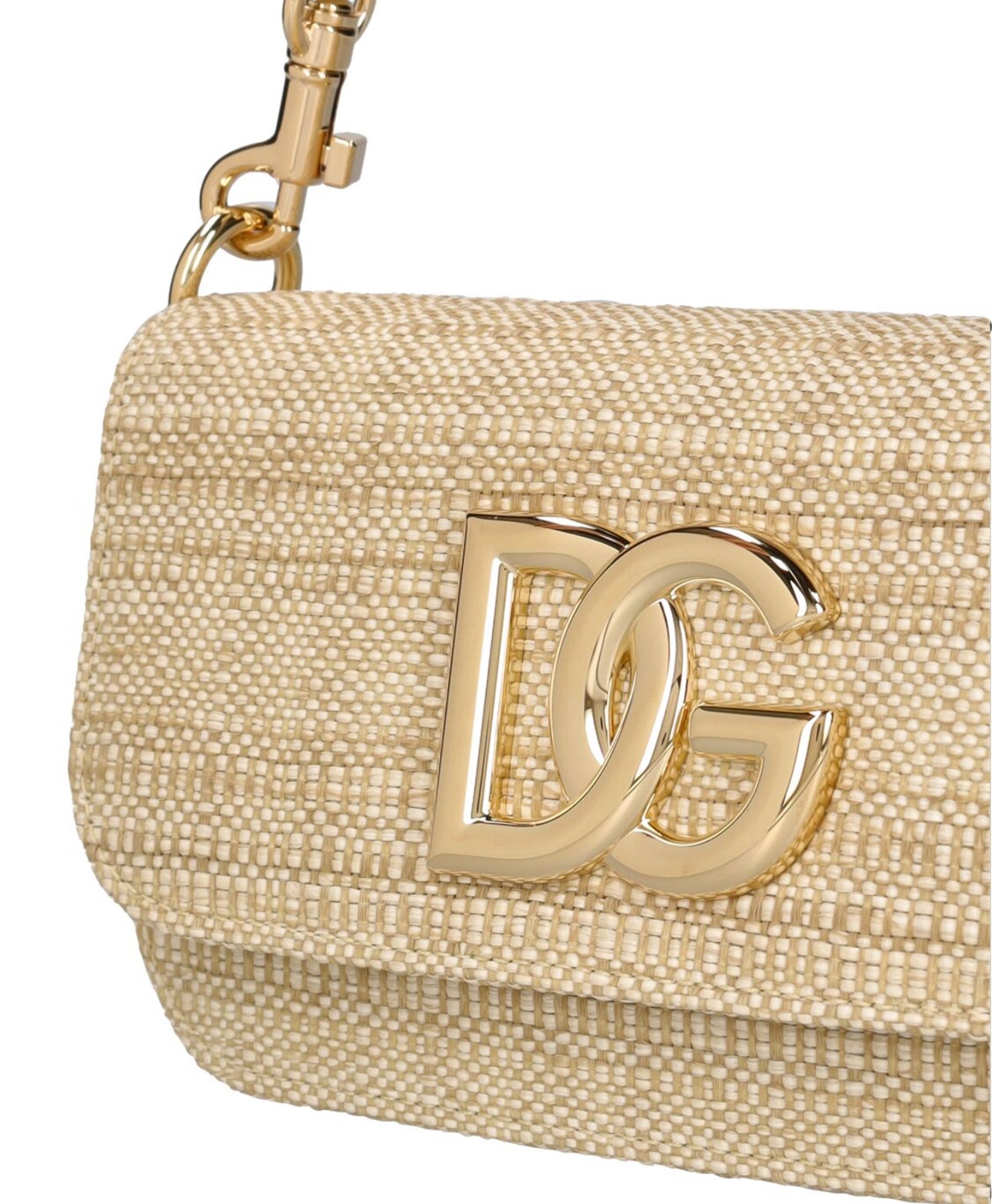 Dolce&Gabbana 3.5 Raffia Top Handle Bag