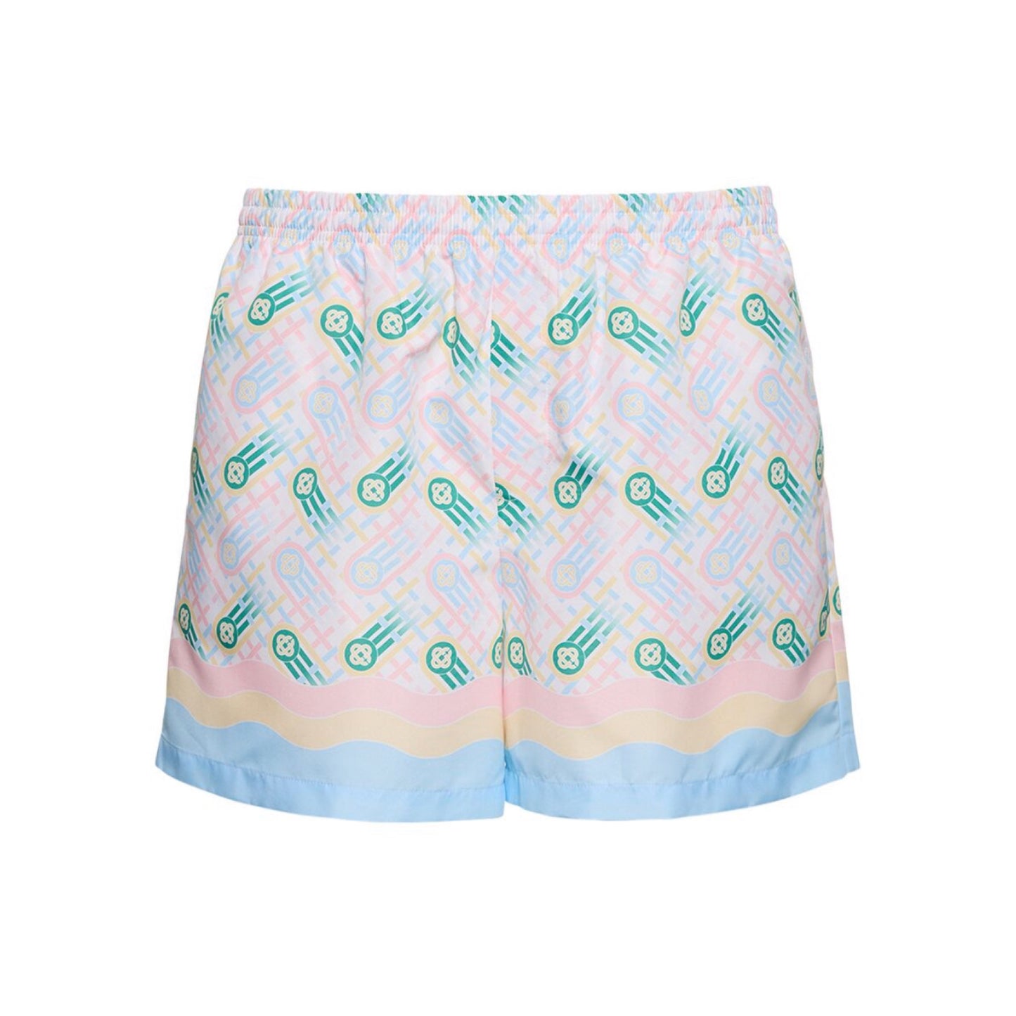 Casablanca Monogram Print Tech Swim Shorts