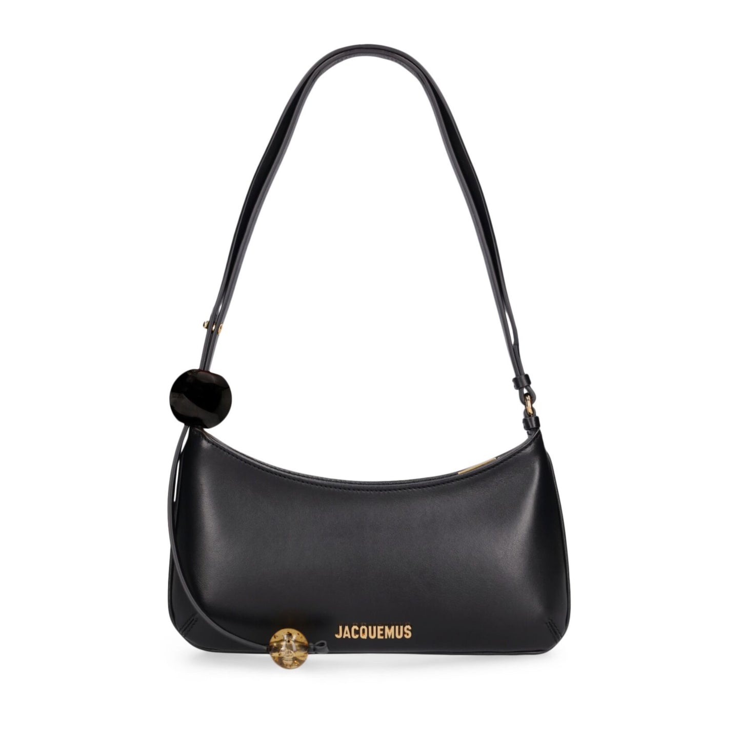 Jacquemus Le Bisou Perle Smooth Leather Bag