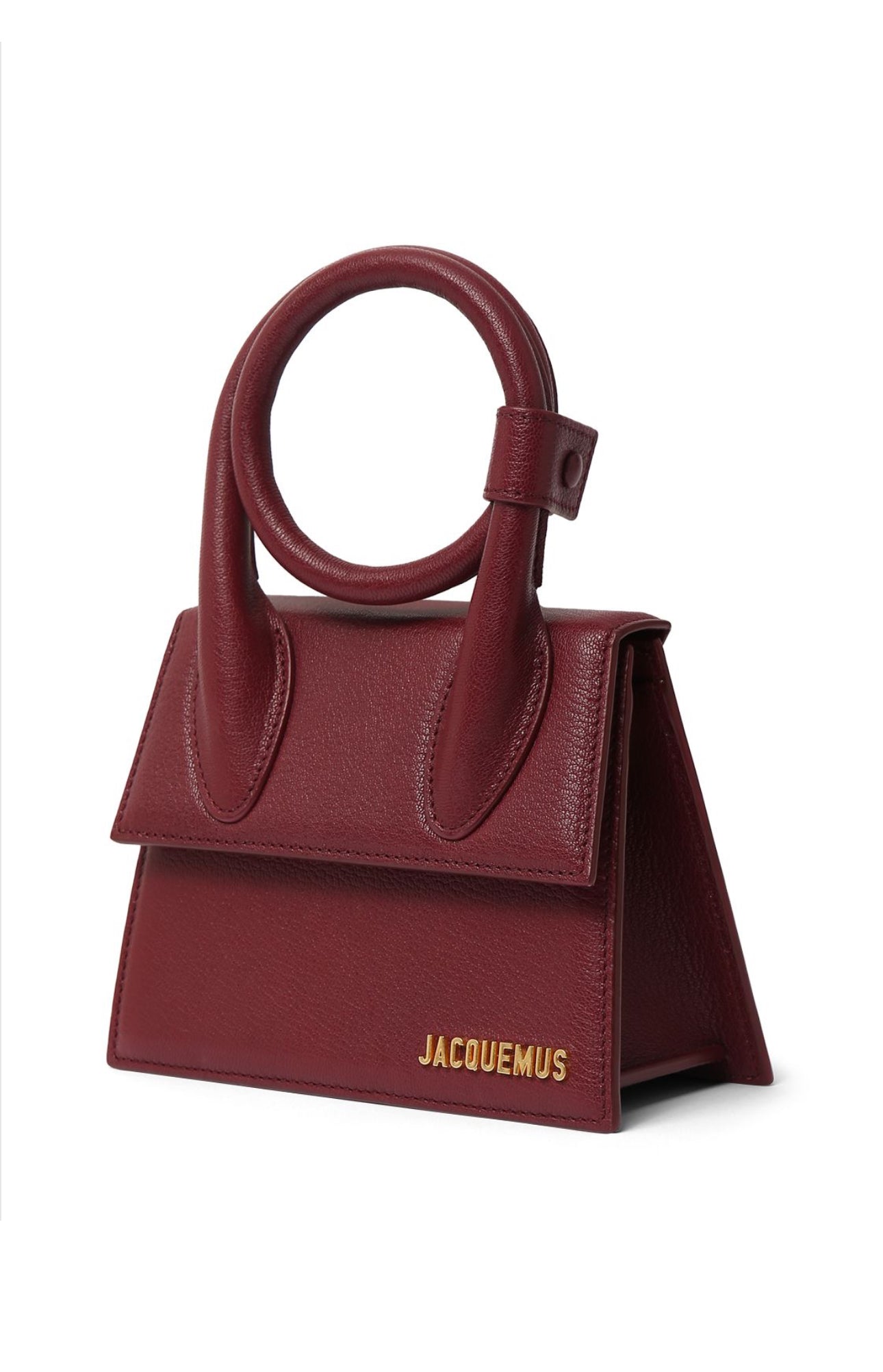 Jacquemus Le Chiquito Noeud Soft Grain Leather Bag