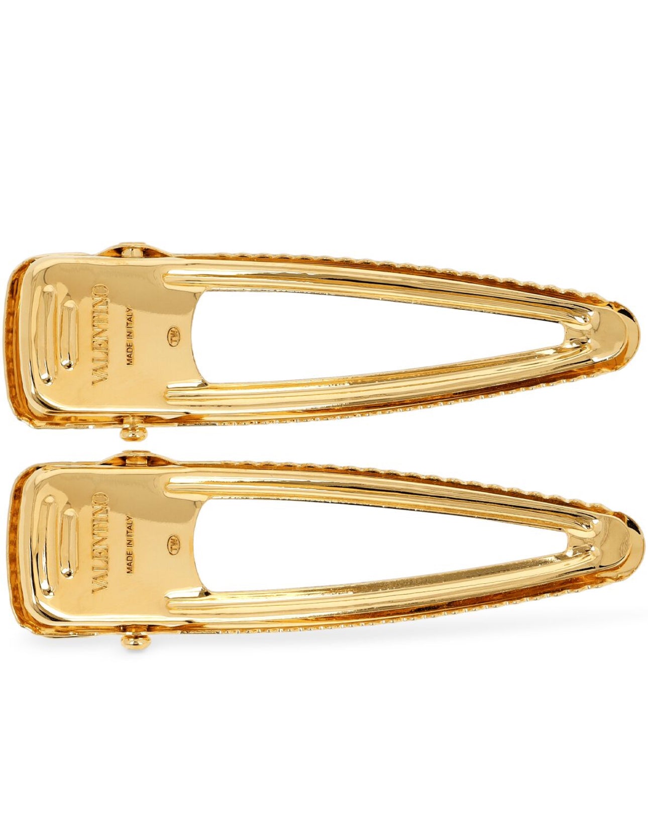 Valentino Garavani V Logo Hair Clip