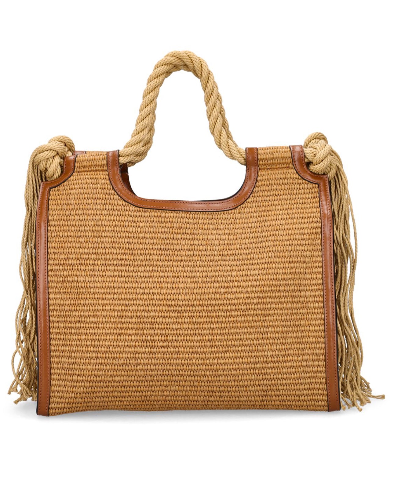 Marni Marcel Woven Cotton Blend Tote Bag