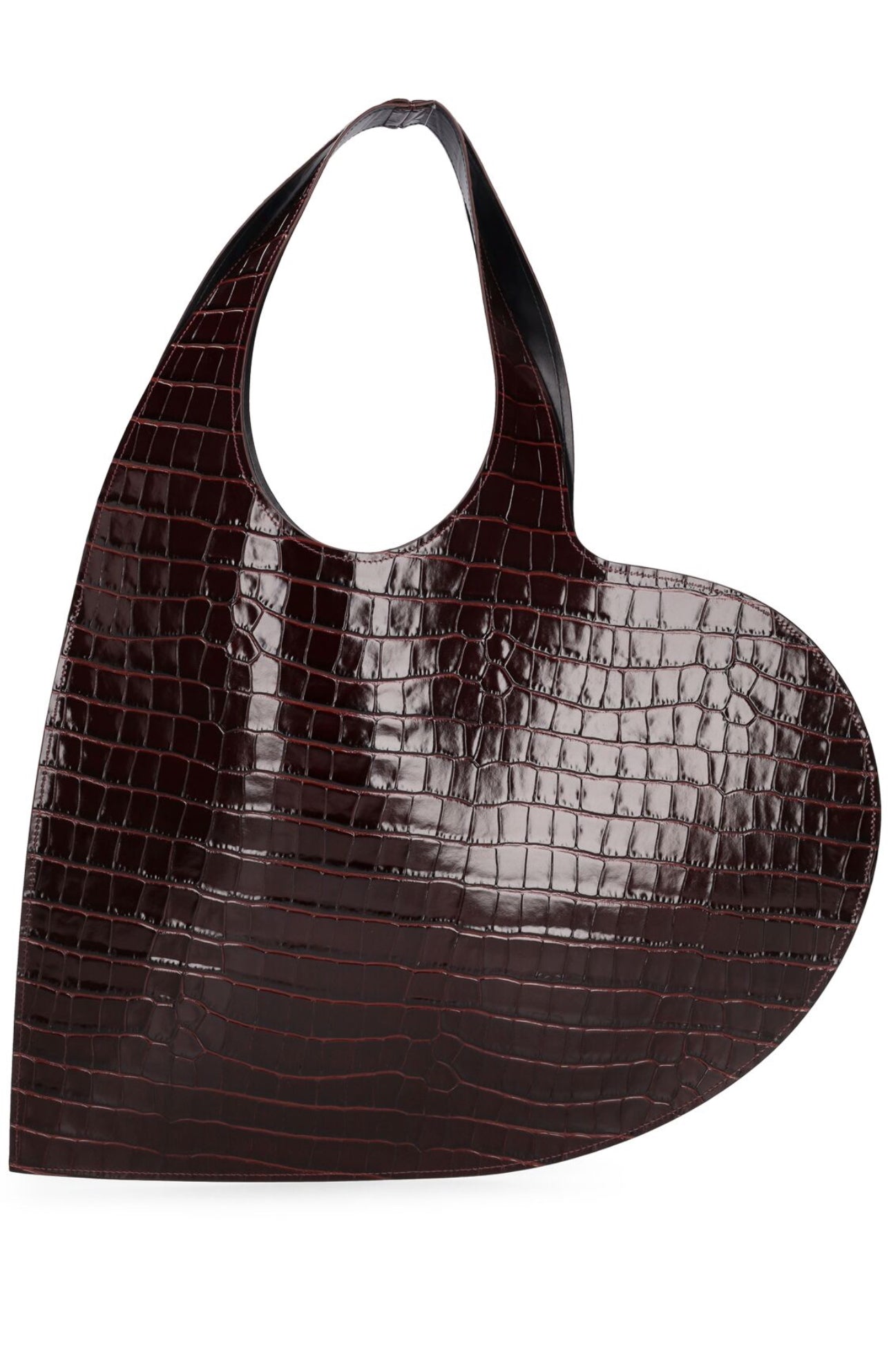 Coperni Heart Embossed Leather Tote Bag