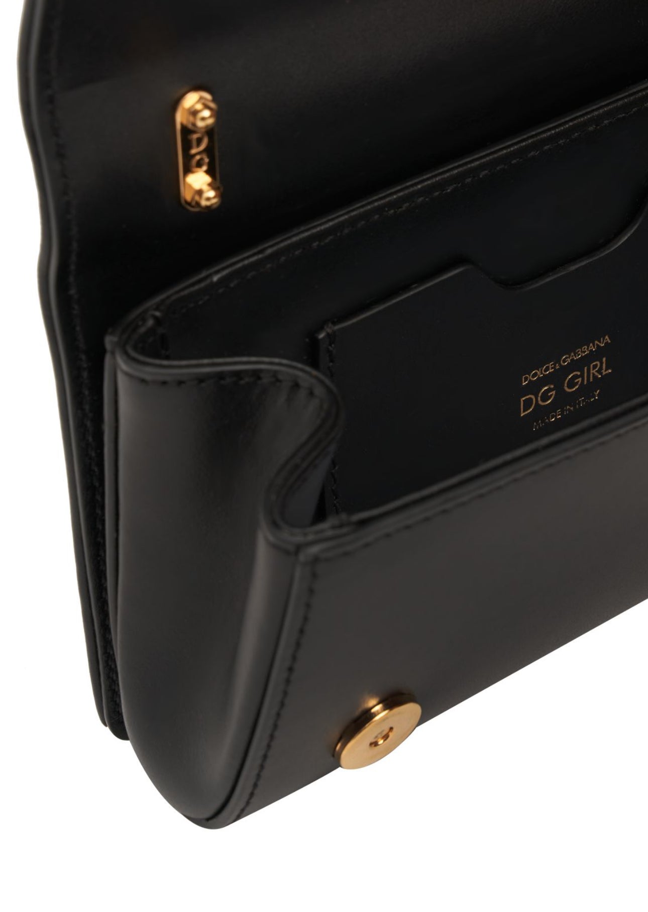 Dolce&Gabbana Mini DG Girls Leather Shoulder Bag