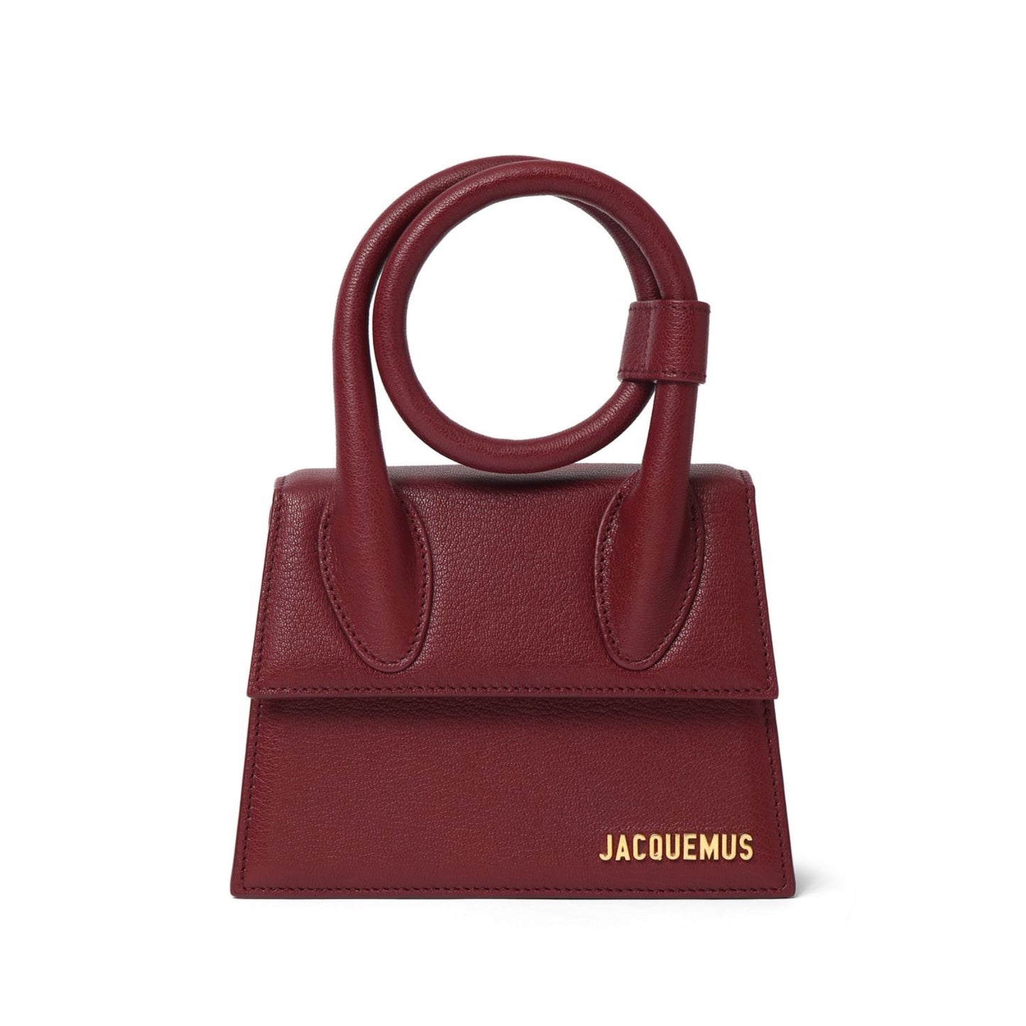 Jacquemus Le Chiquito Noeud Soft Grain Leather Bag