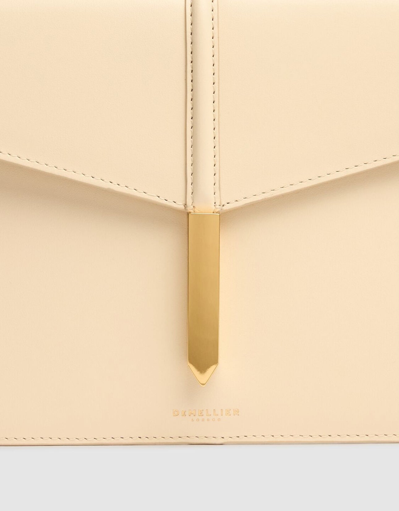 DeMellier Tokyo Smooth Sand Leather Clutch