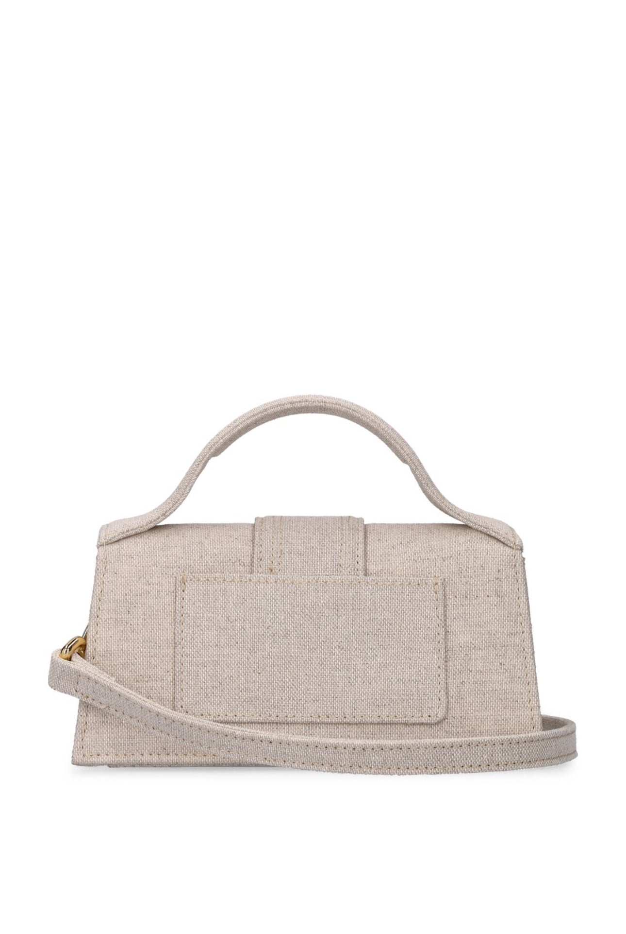 Jacquemus Le Bambino Cotton & Linen Top Handle Bag