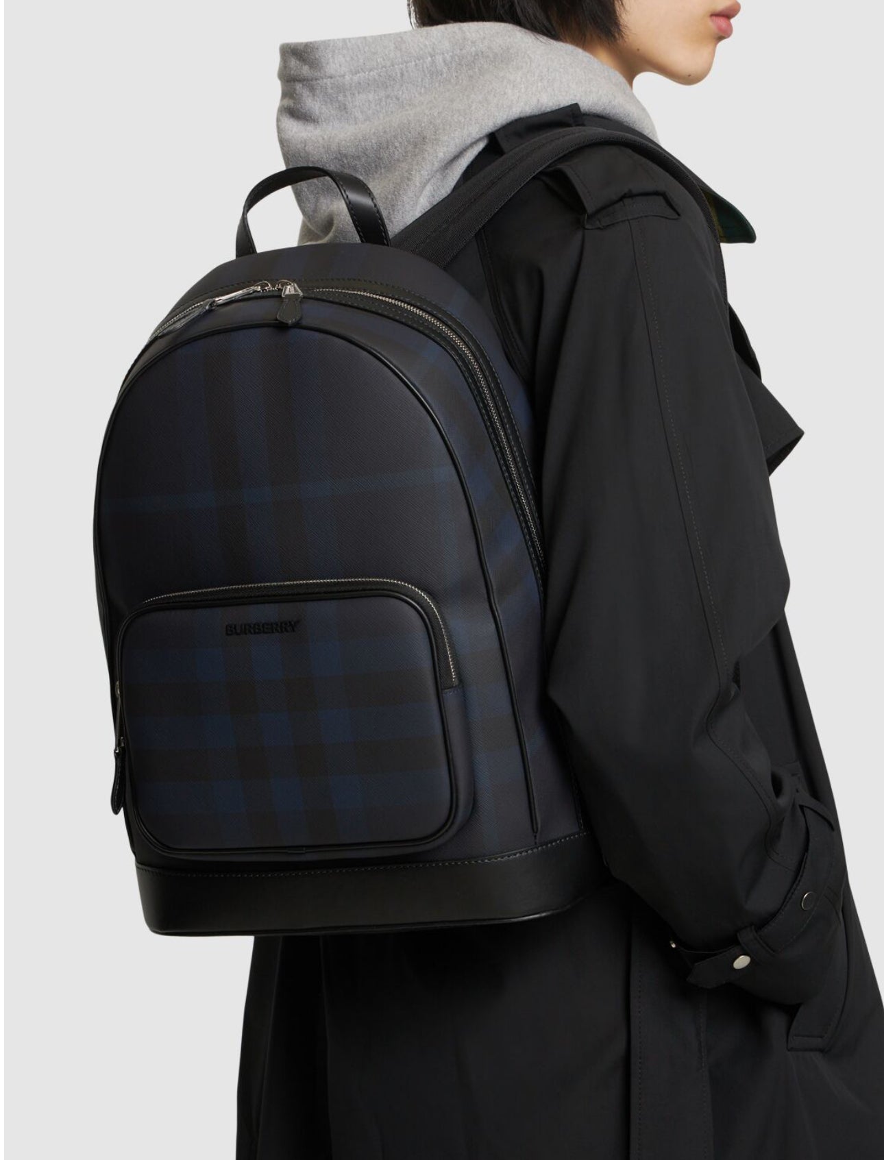 Burberry Rocco Check Print Backpack