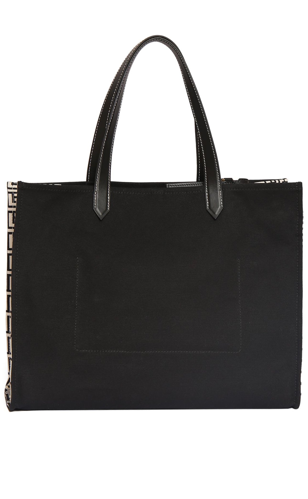 Balmain B-Army Monogram Canvas Tote Bag