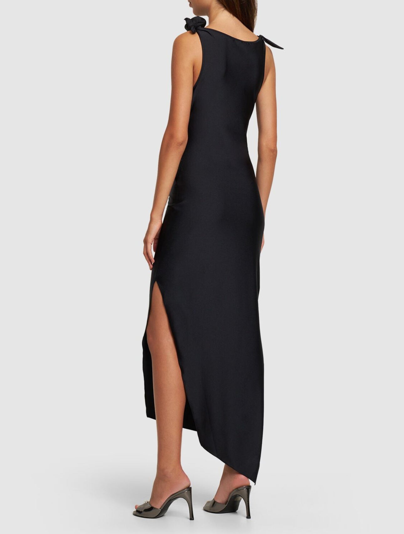 Coperni Asymmetric Jersey Gown