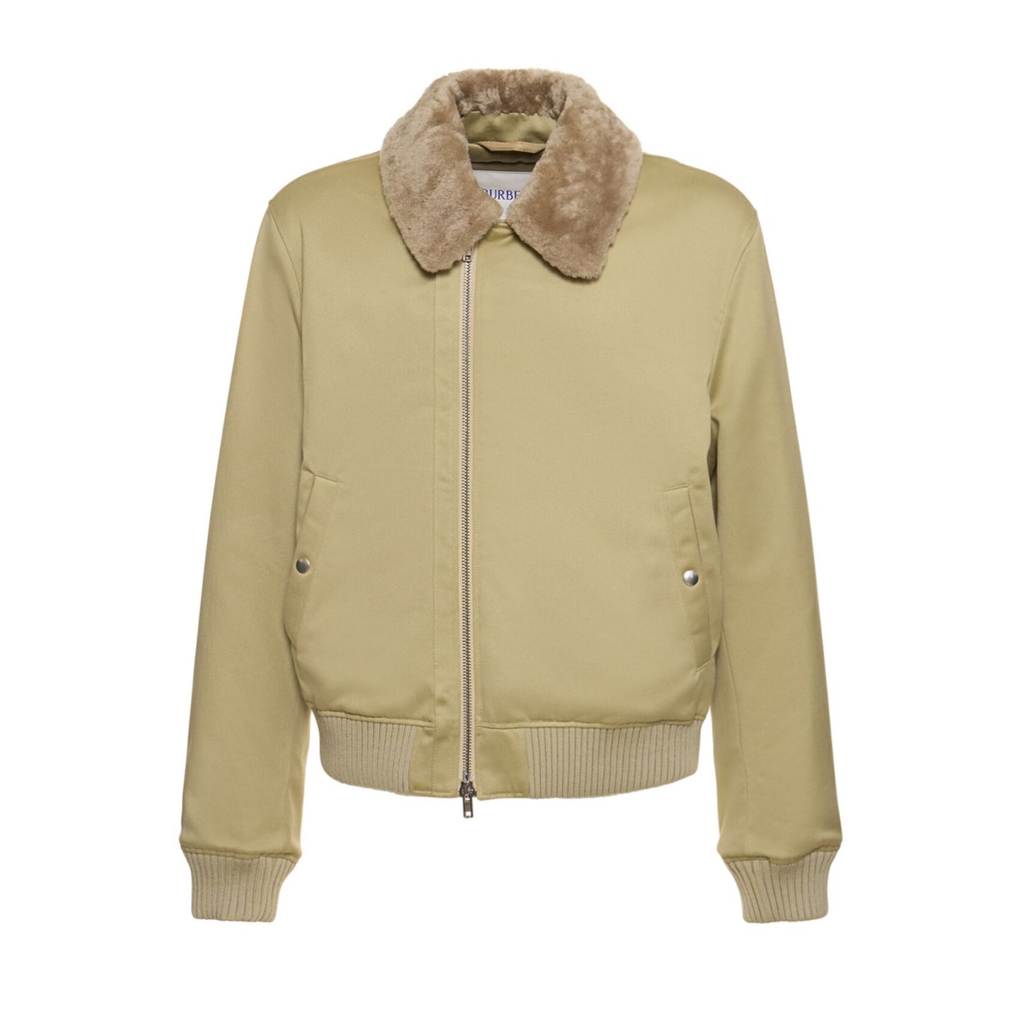 Burberry Zip-Up Bomber Jacket