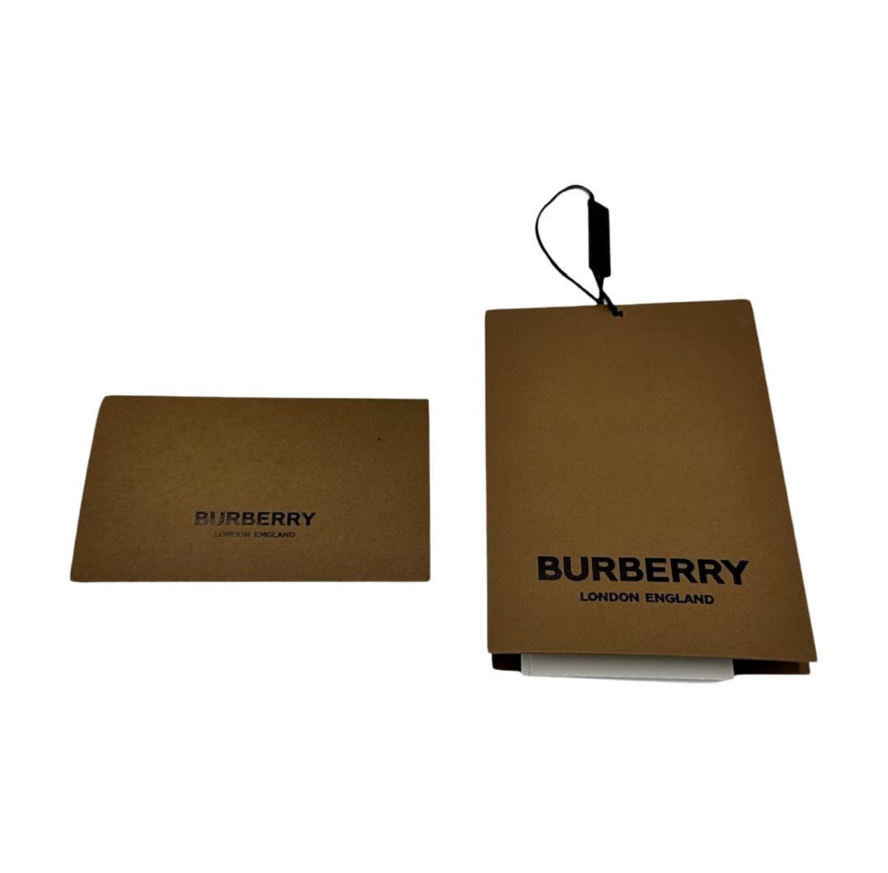 Burberry Logo Detail Leather & Nylon Sneakers