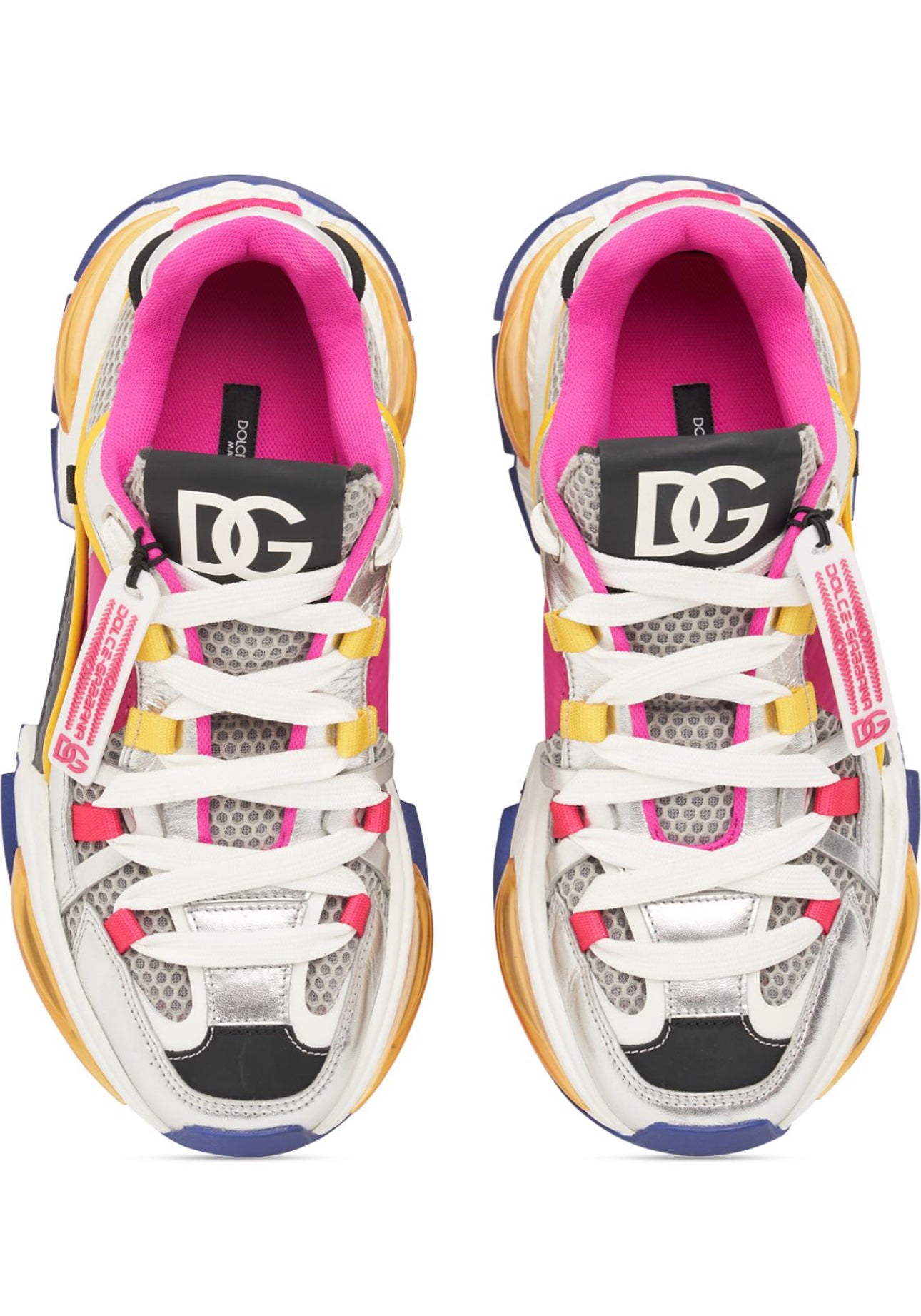 Dolce&Gabbana Air Master Mesh & Leather Sneakers