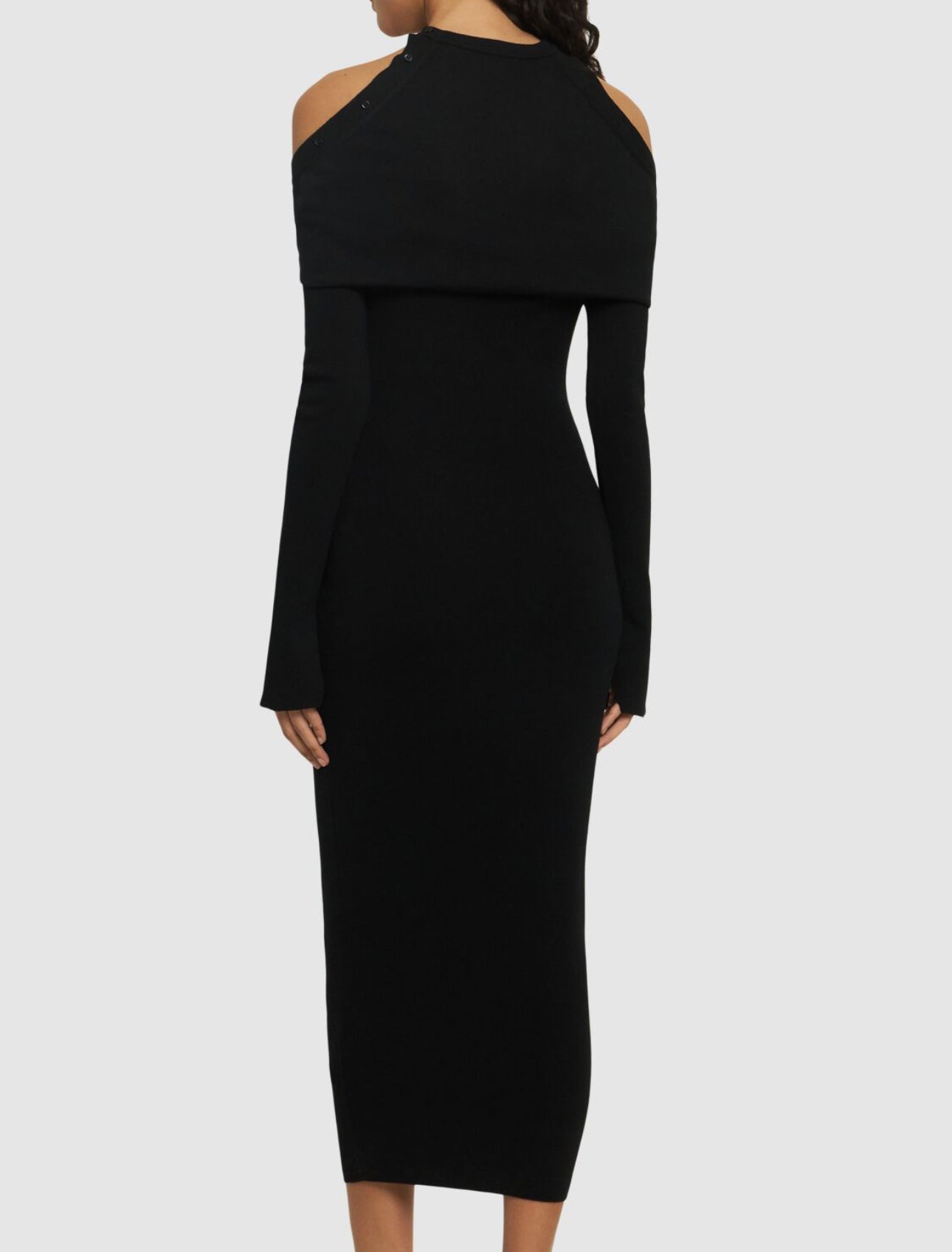 Jacquemus La Robe Doble Knit Dress W/ Knot