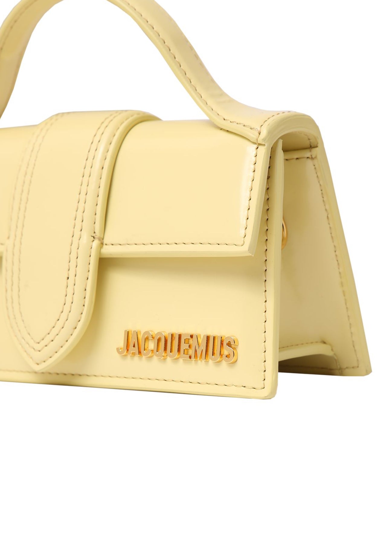 Jacquemus Le Bambino Glazed Leather Bag