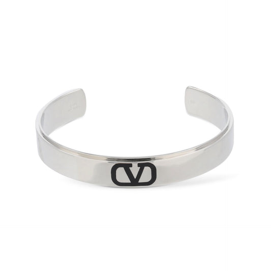 Valentino Garavani V Logo Signature Cuff Bracelet