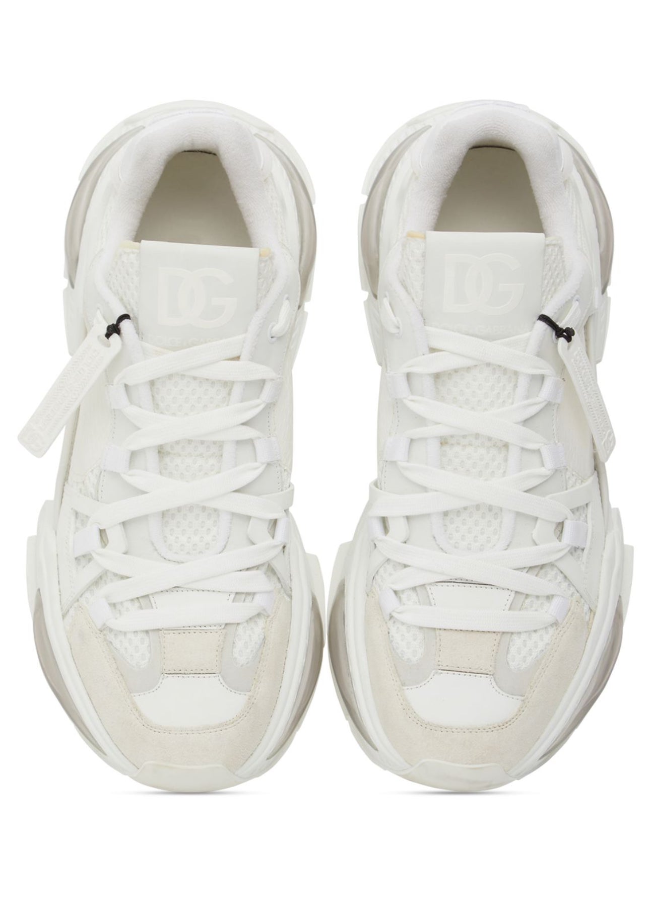 Dolce & Gabbana Airmaster Leather & Tech Sneakers