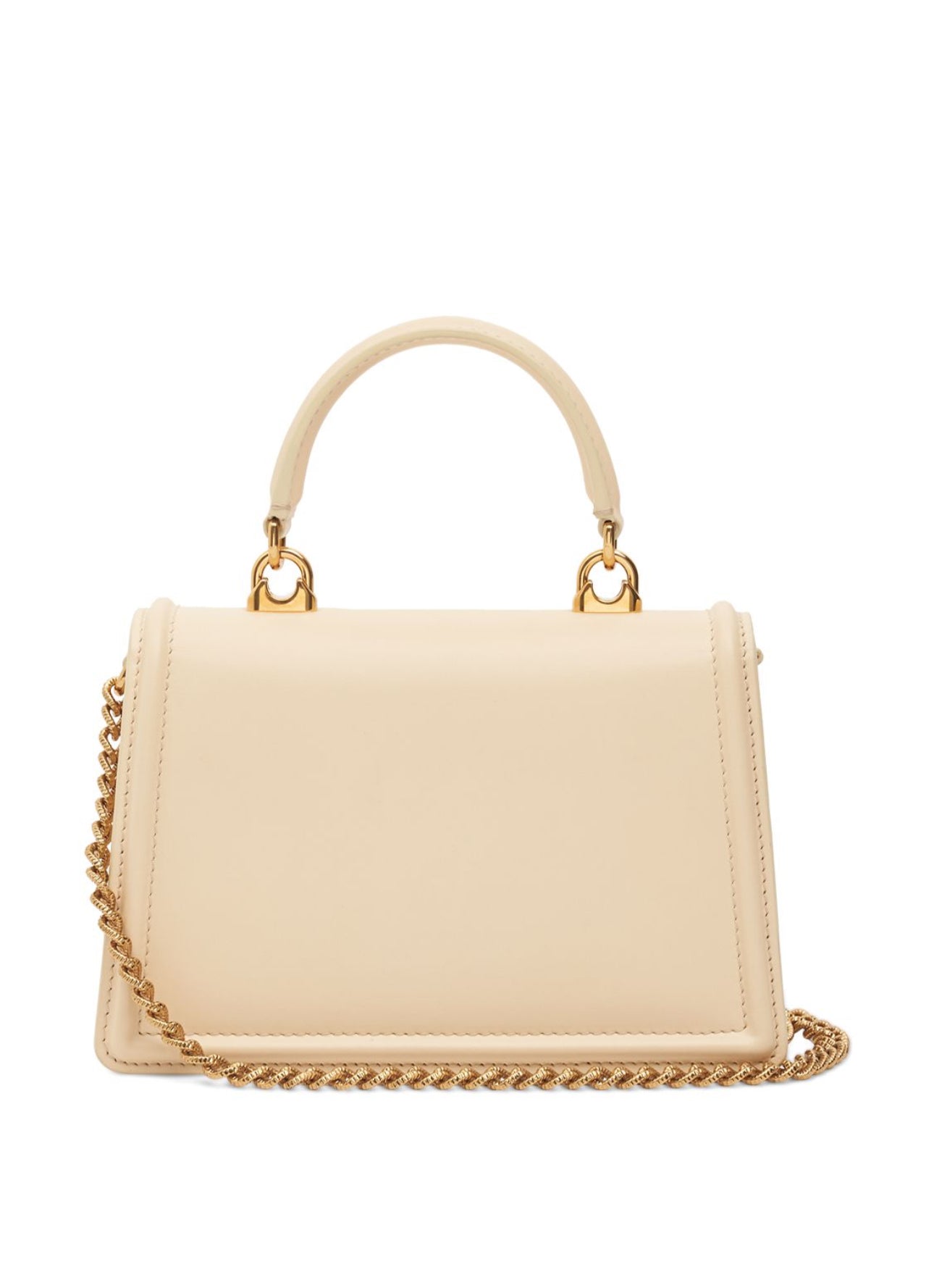 Dolce&Gabbana Mini Devotion Leather Top Handle Bag