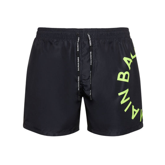 Balmain Logo Tech Swim Shorts