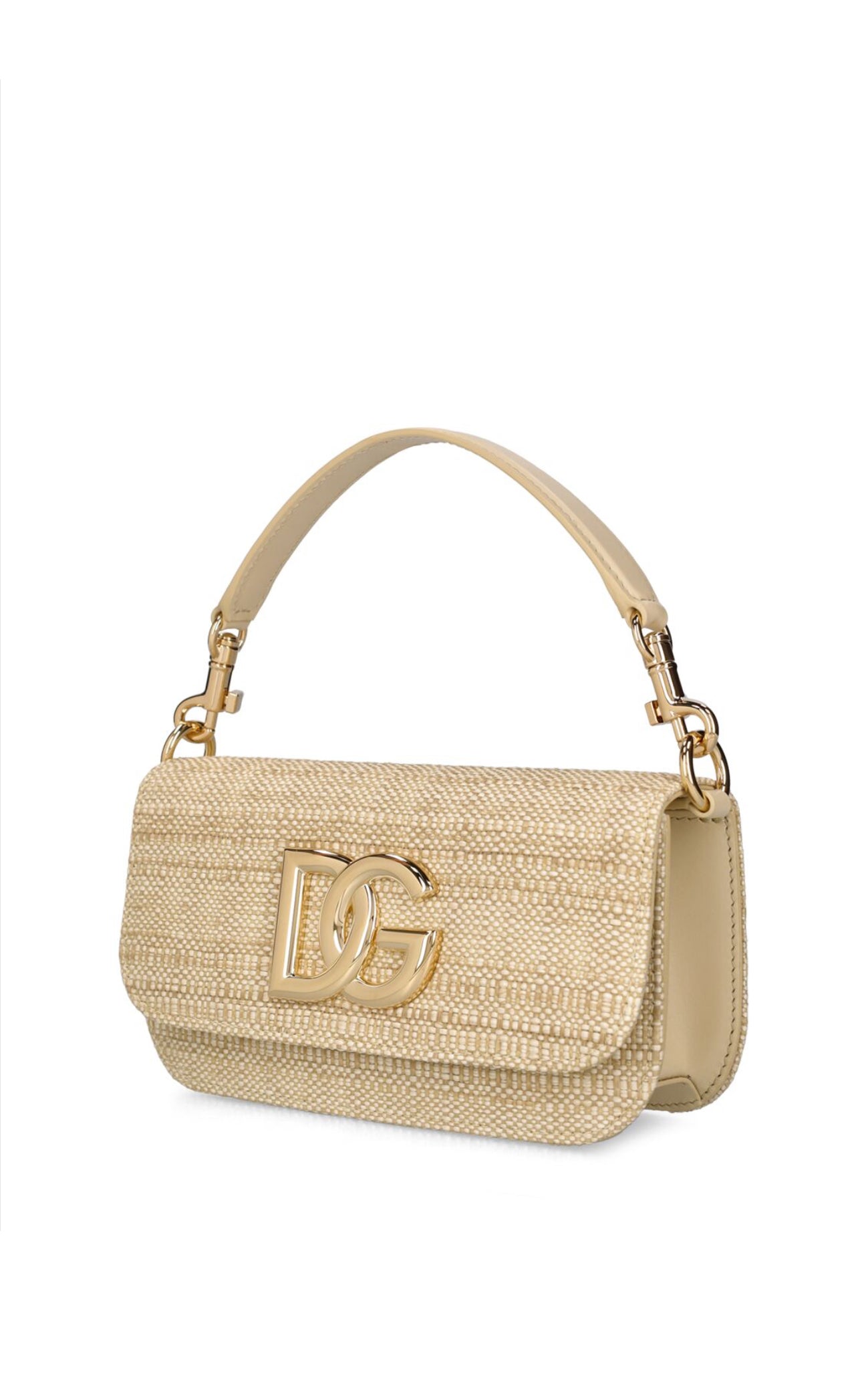 Dolce&Gabbana 3.5 Raffia Top Handle Bag