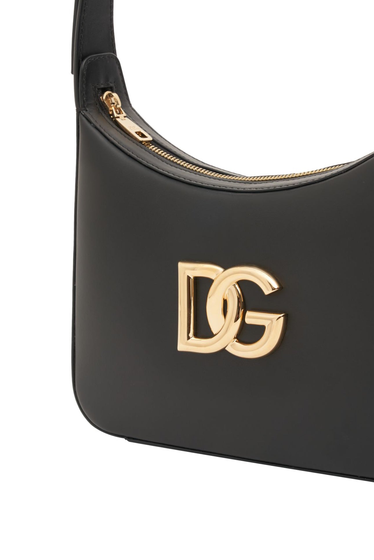 Dolce&Gabbana Logo Leather Shoulder Bag