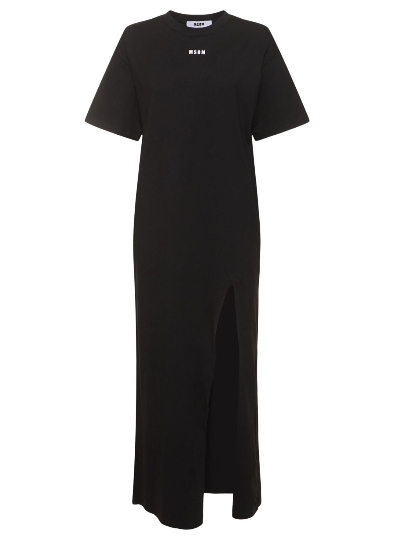 MSGM Cotton T-shirt Midi Dress