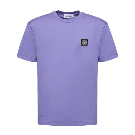 Stone Island Logo Cotton Jersey T-shirt