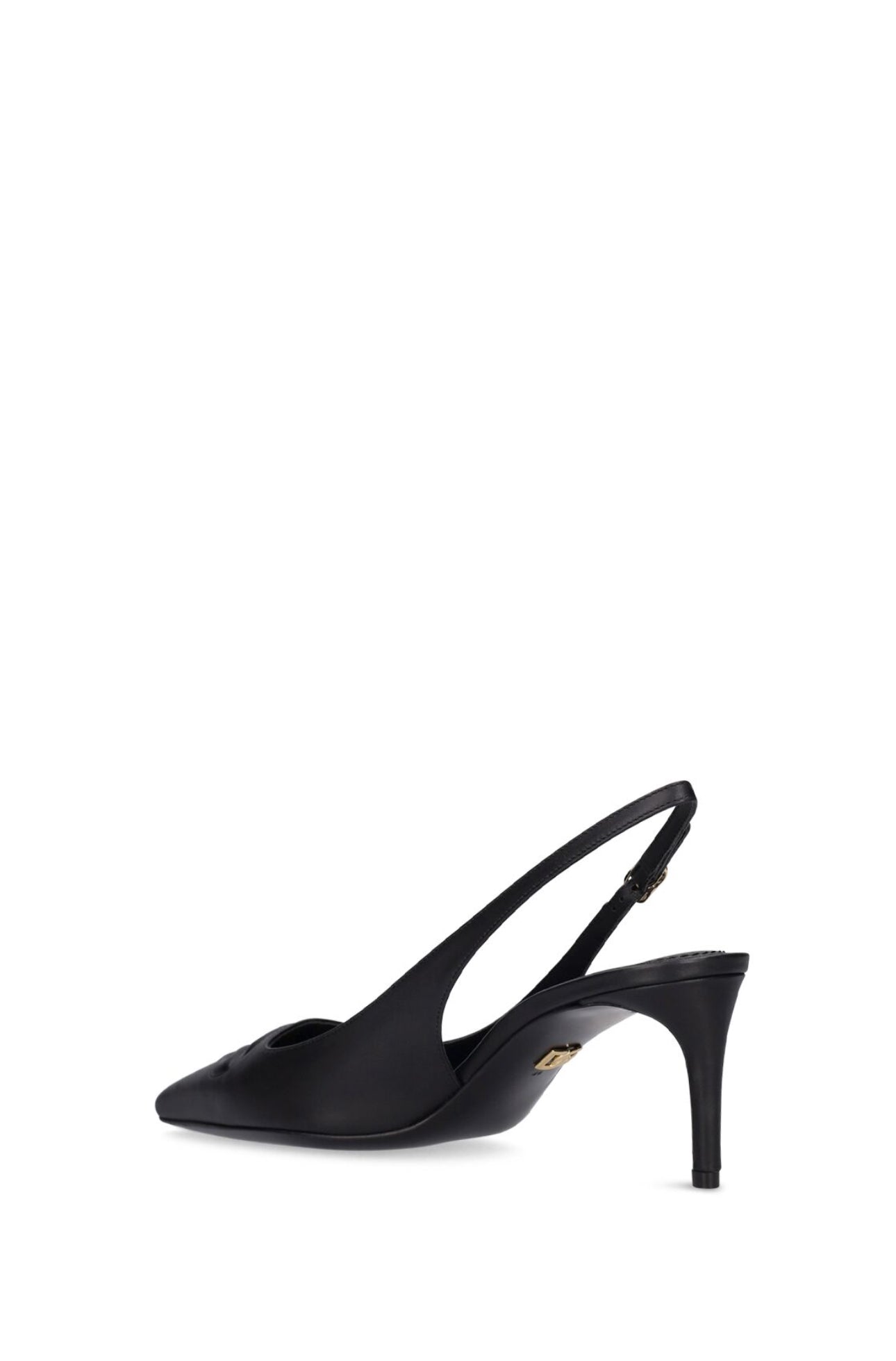 Dolce&Gabbana 60mm Leather Mid Heel Slingback Pumps