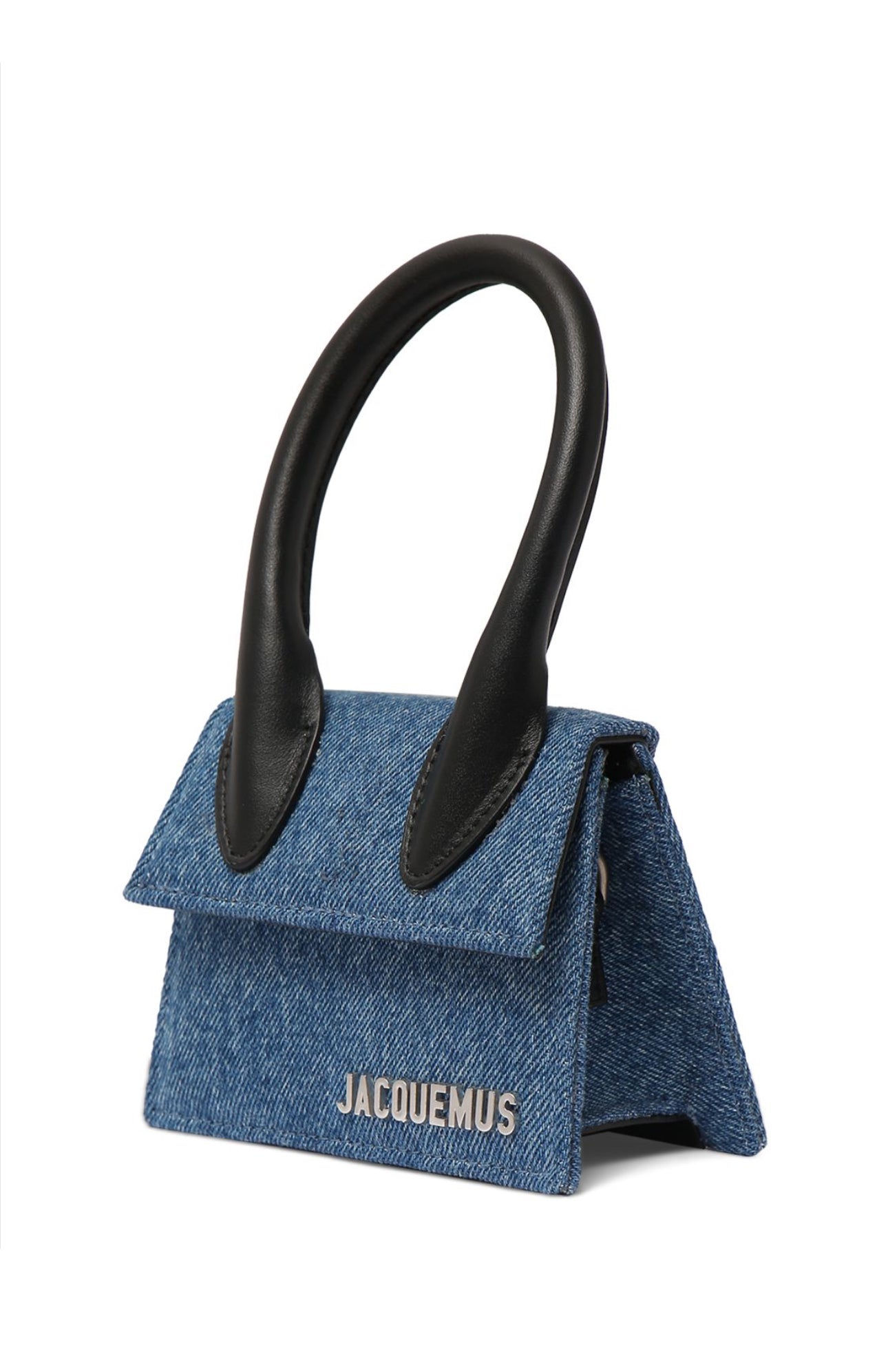 Jacquemus Le Chiquito Moyen Denim Top Handle Bag