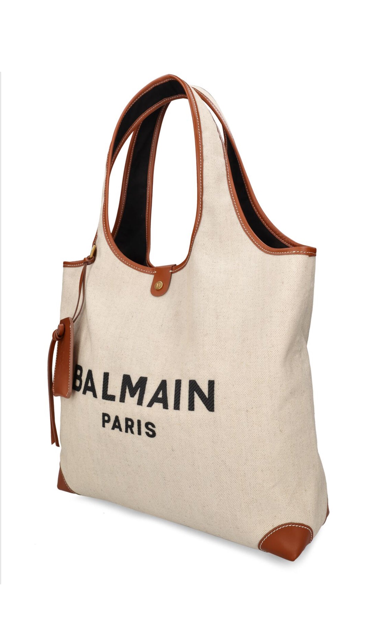 Balmain
B-Army Canvas Logo Tote Bag