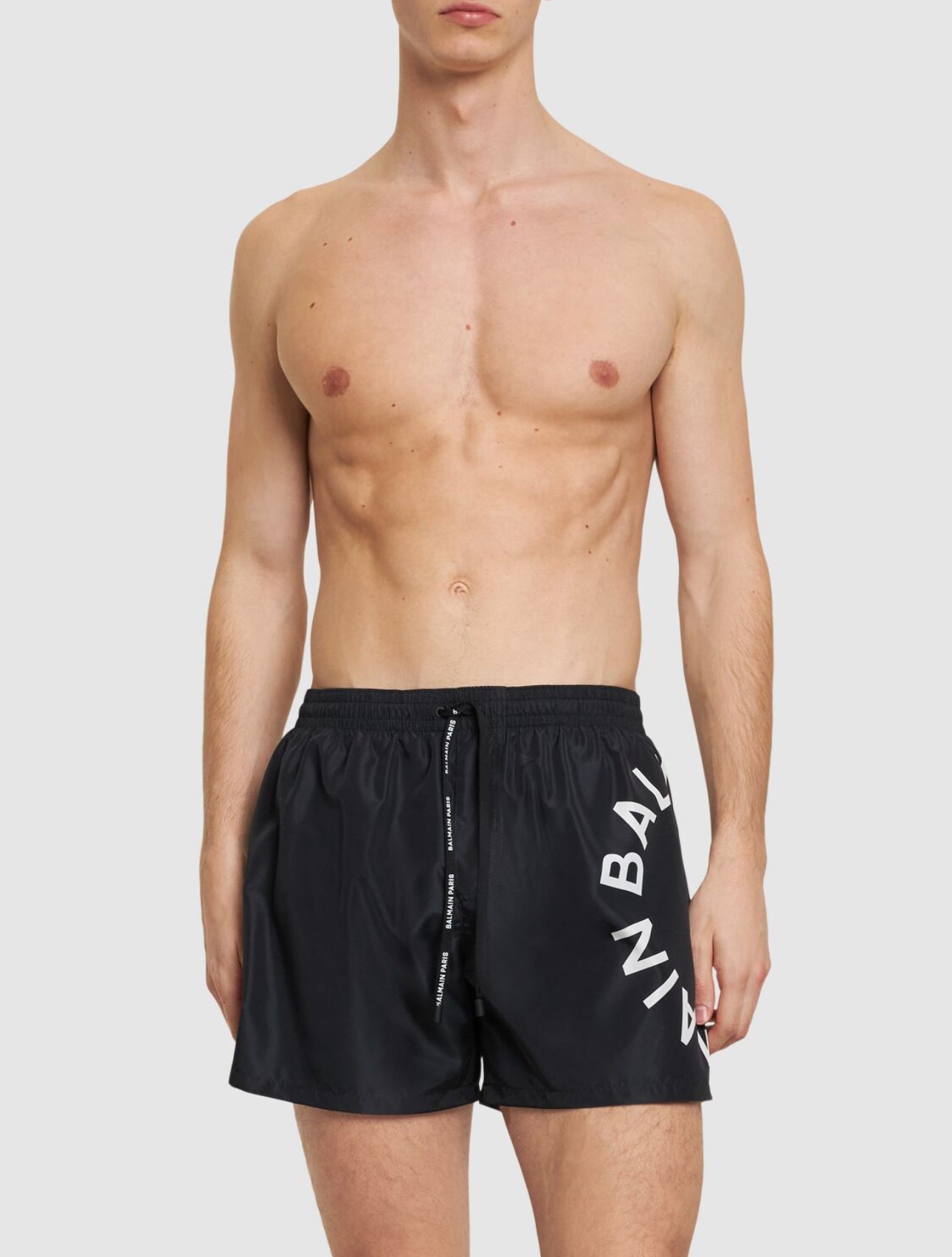 Balmain Logo Tech Swim Shorts