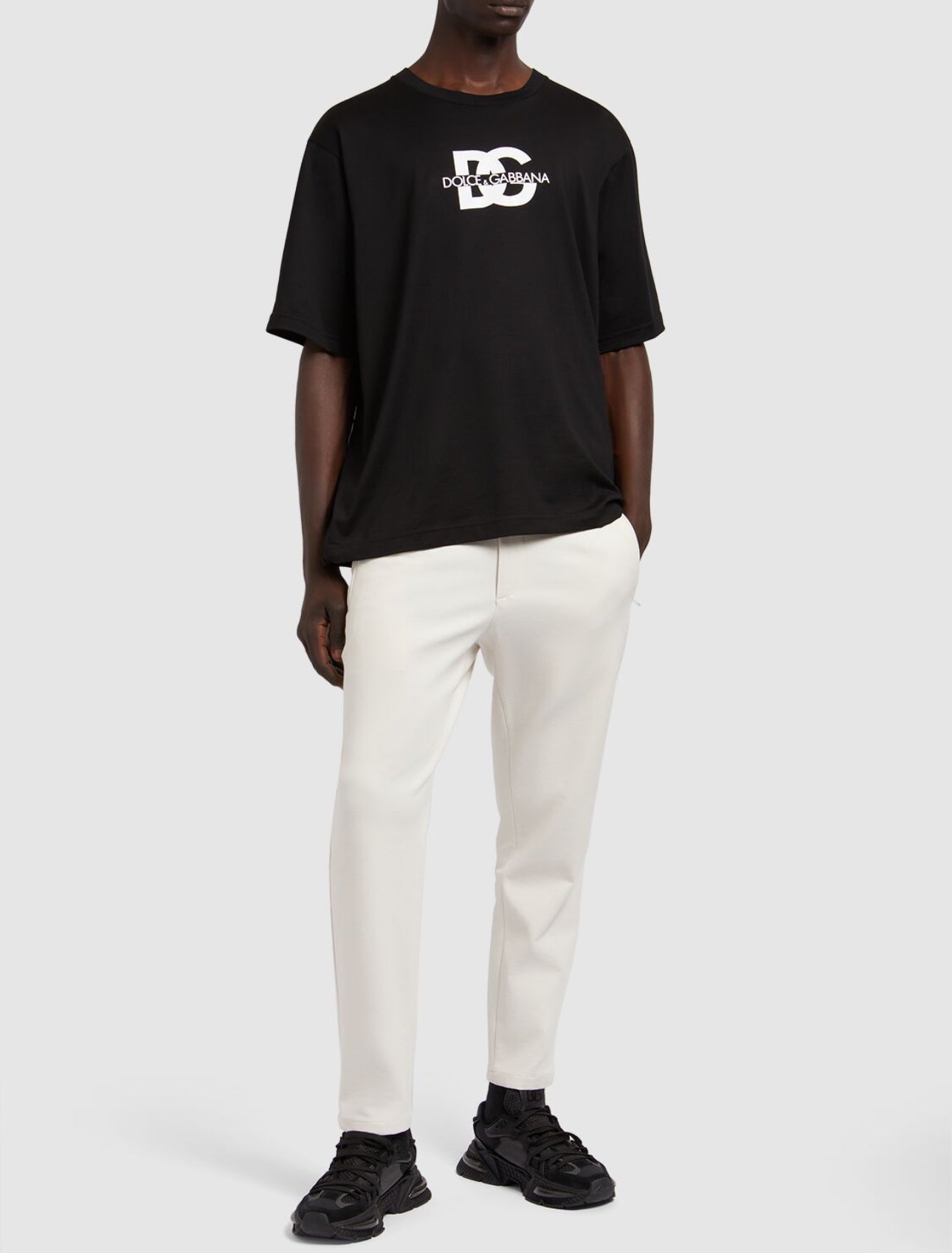 Dolce & Gabbana Logo Cotton Jersey T-shirt