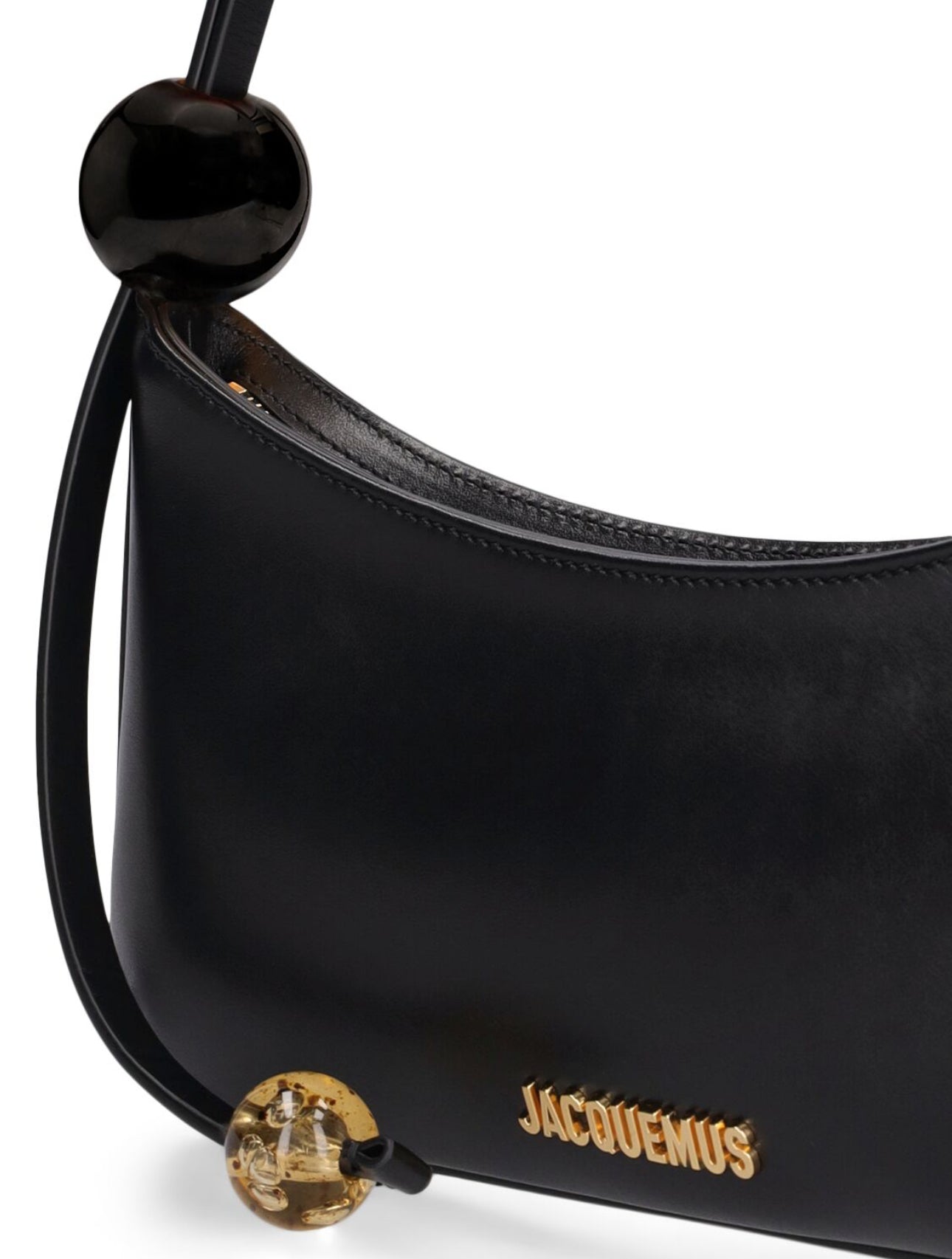 Jacquemus Le Bisou Perle Smooth Leather Bag