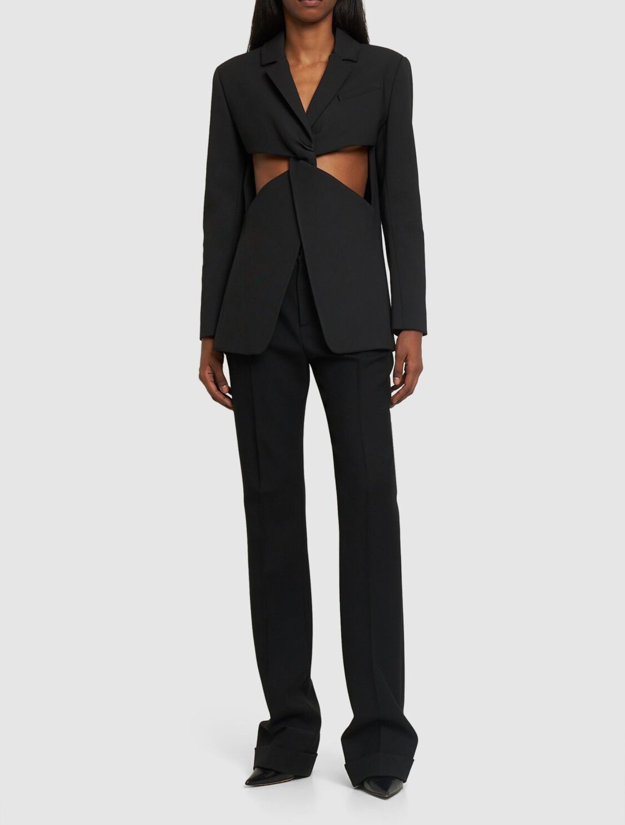 Coperni Twisted Cut Out Blazer