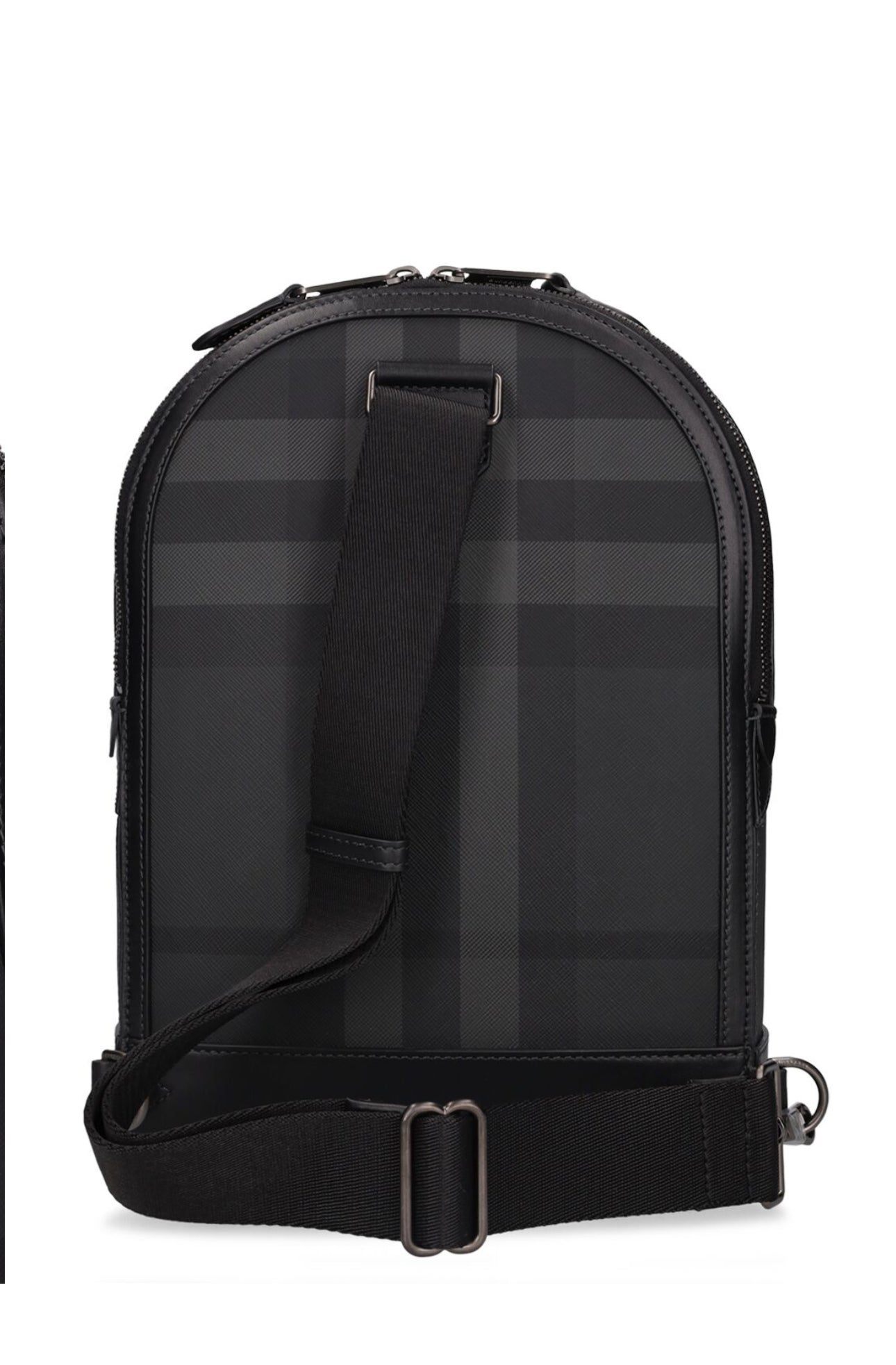 Burberry Jett Check E-Canvas Backpack