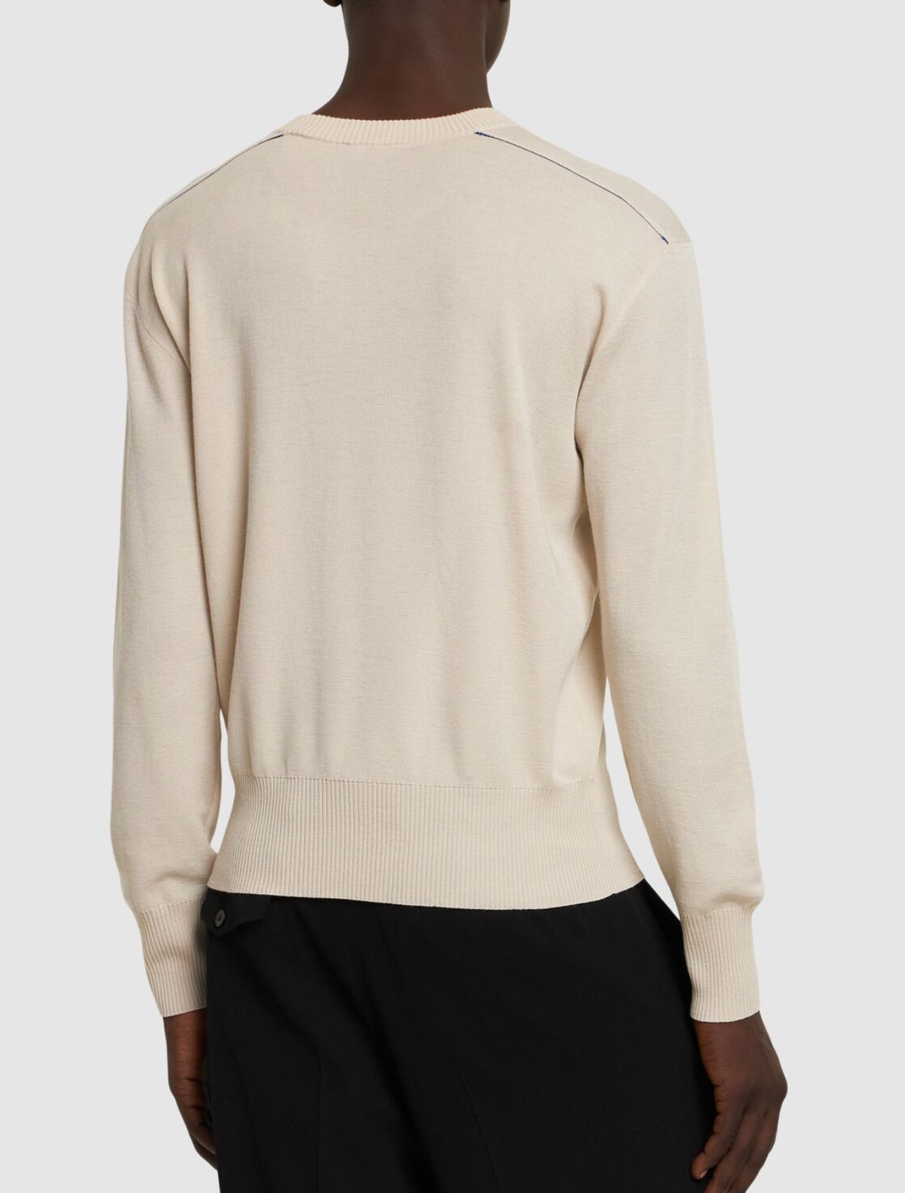 Burberry Wool Knit Crewneck Sweater