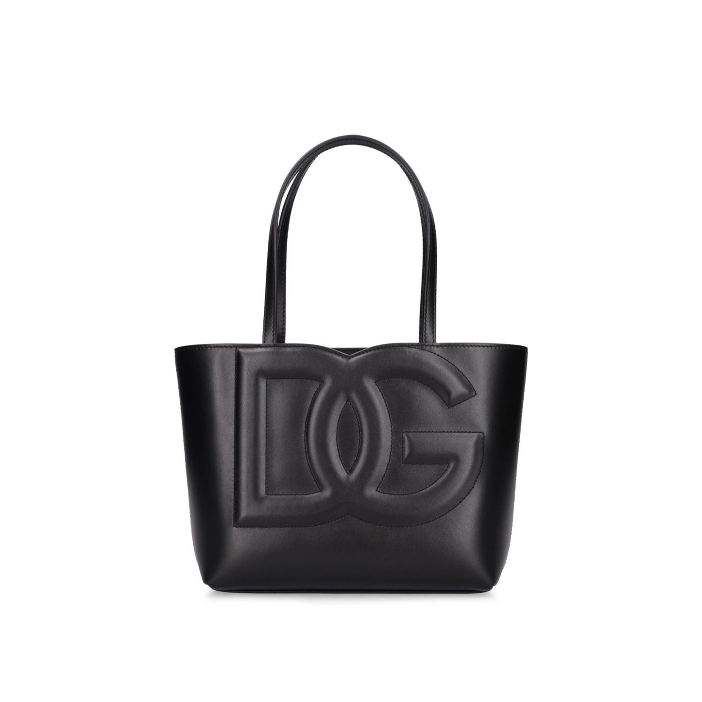 Dolce&Gabbana Logo Leather Tote Bag