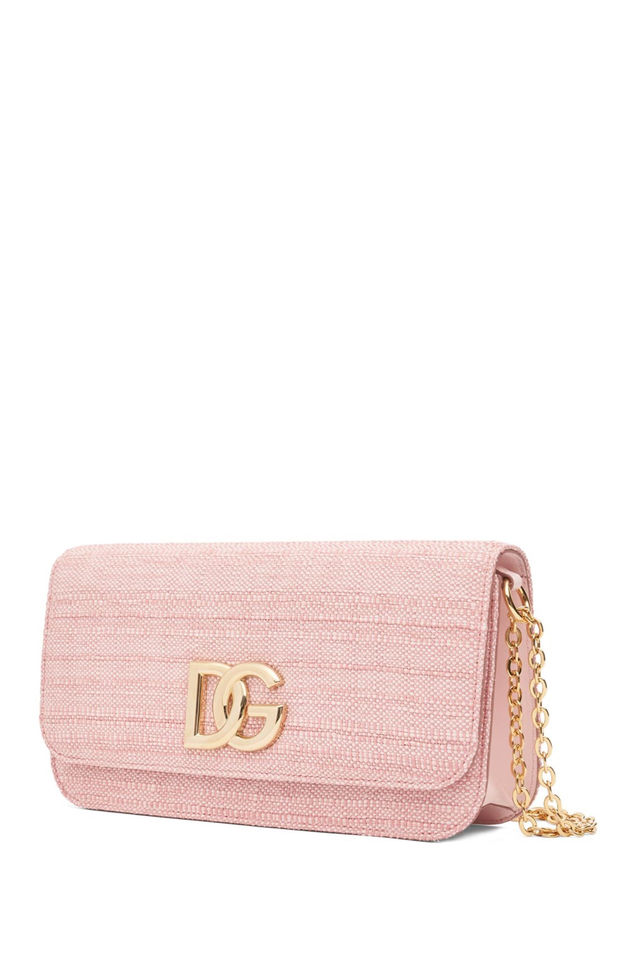 Dolce&Gabbana Raffia Chain Shoulder Bag