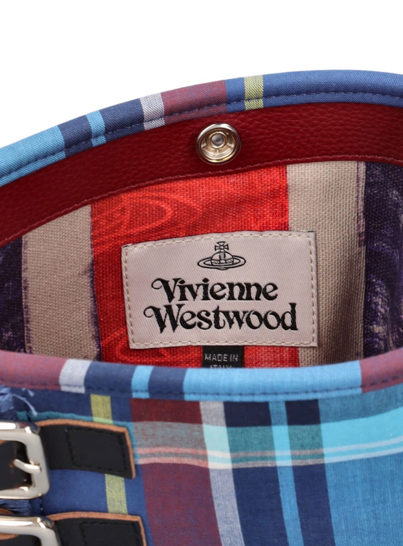 Vivienne Westwood Heather Cotton Shoulder Bag