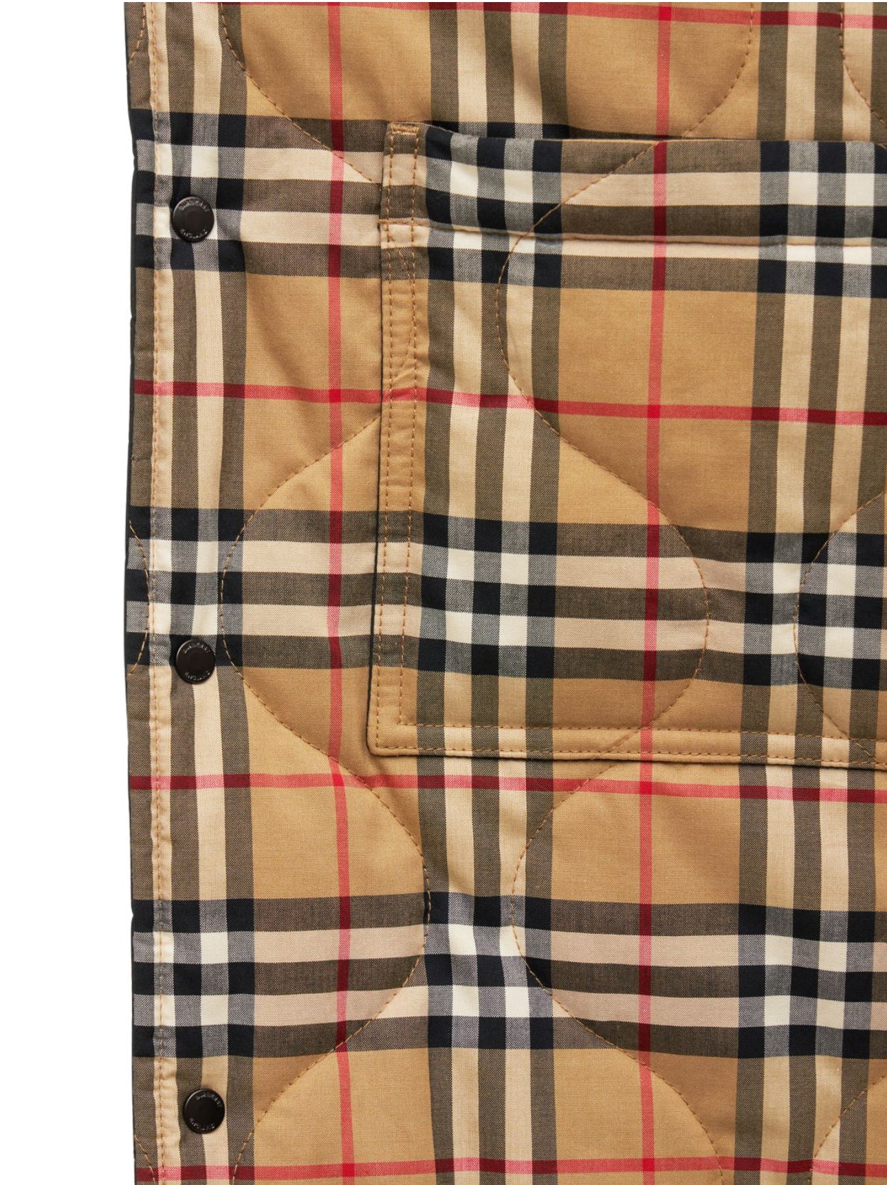 Burberry Quilted Reversible Tech Shirt Jacket