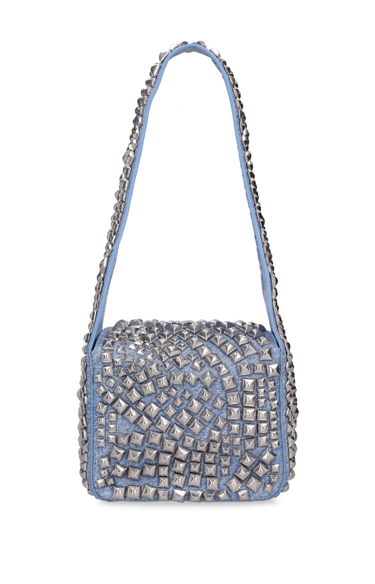 Alexander Wang Small Spike Leather Hobo Bag