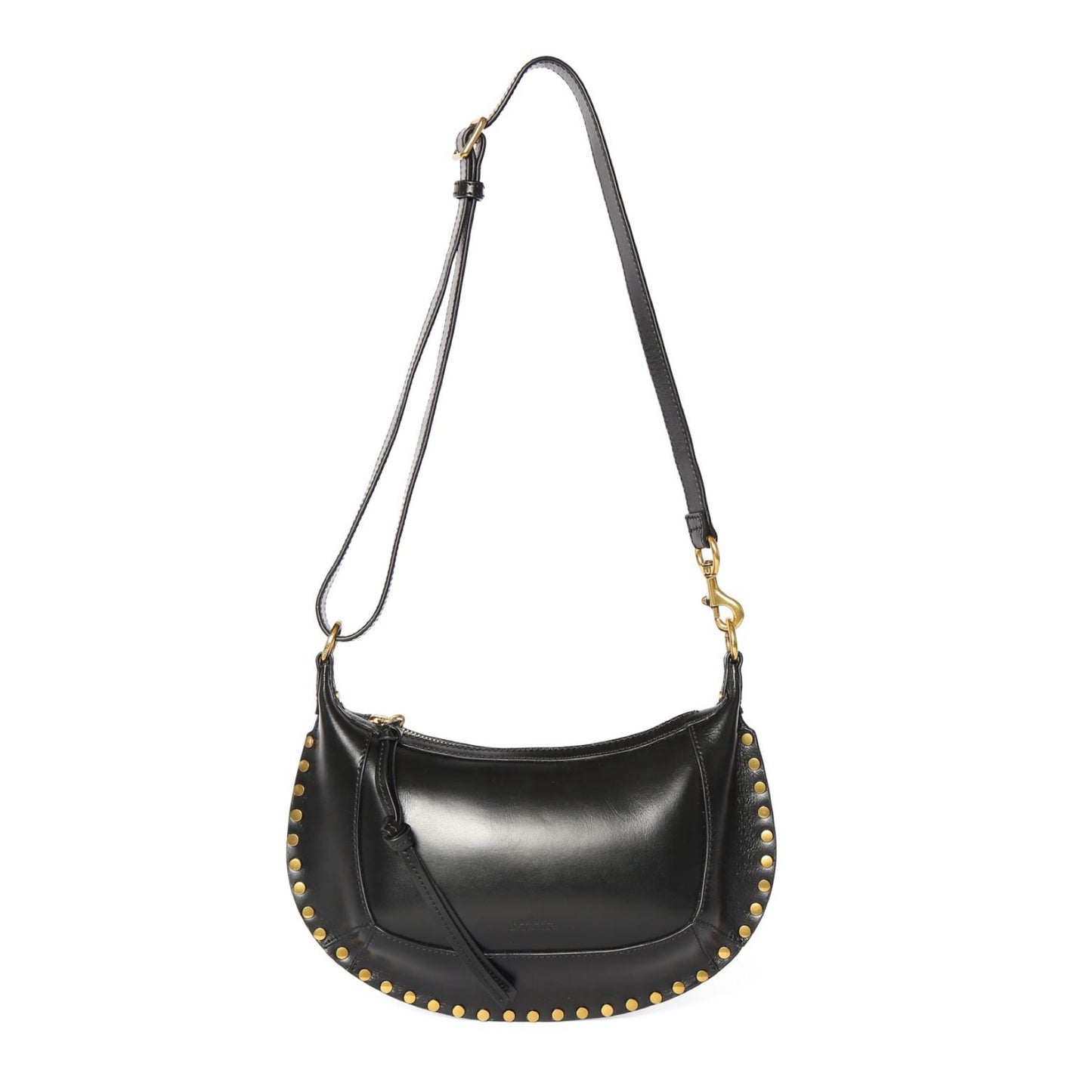 Isabel Marant Oskan Moon Leather Shoulder Bag