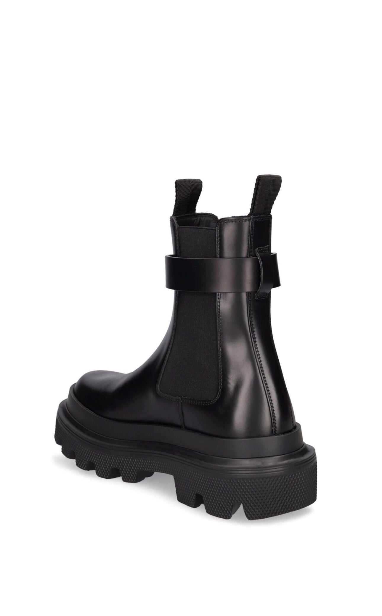 Dolce&Gabbana 50mm Brushed Leather Ankle Boots