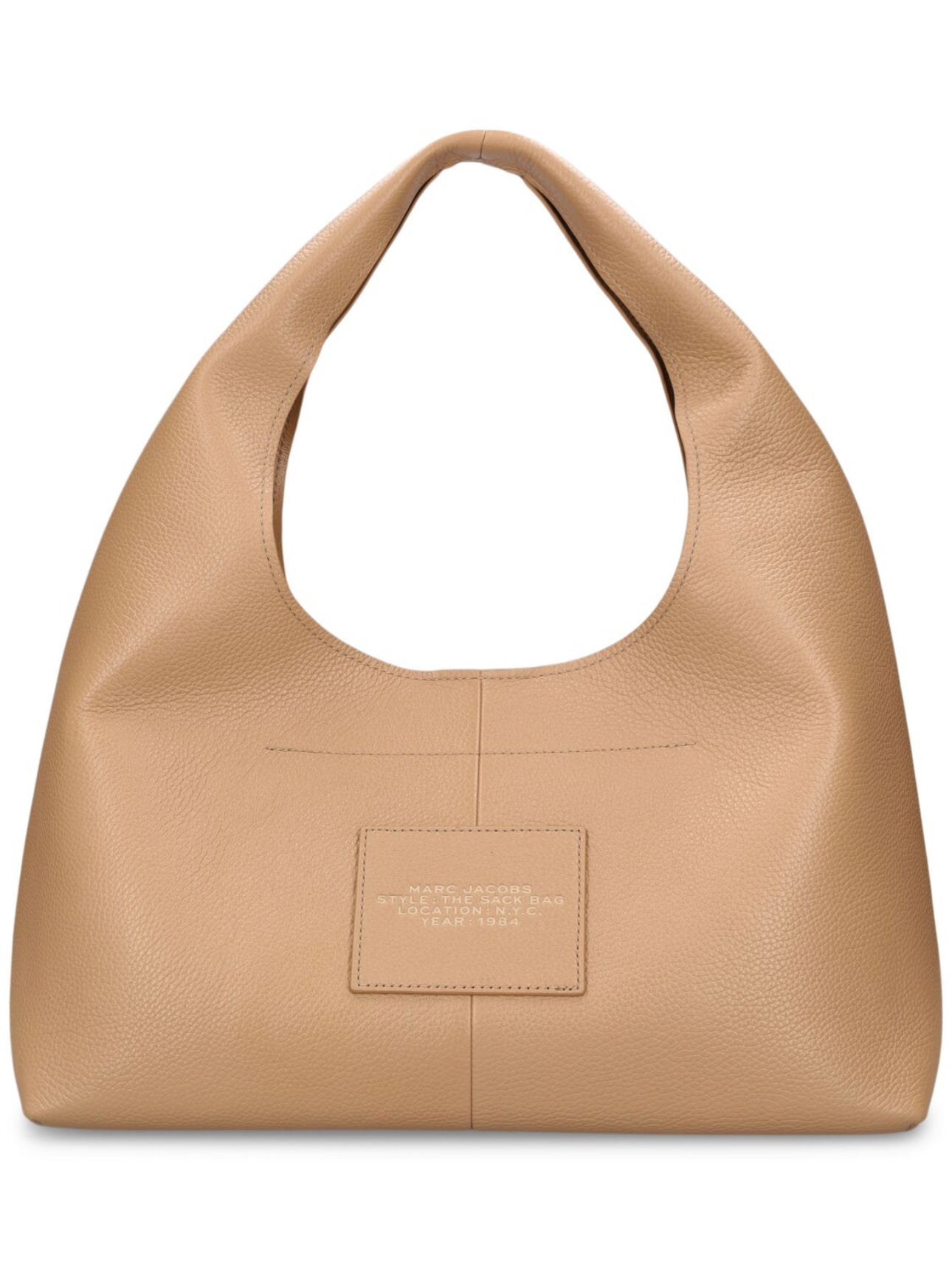 Marc Jacobs The Sack Leather Shoulder Bag Camel