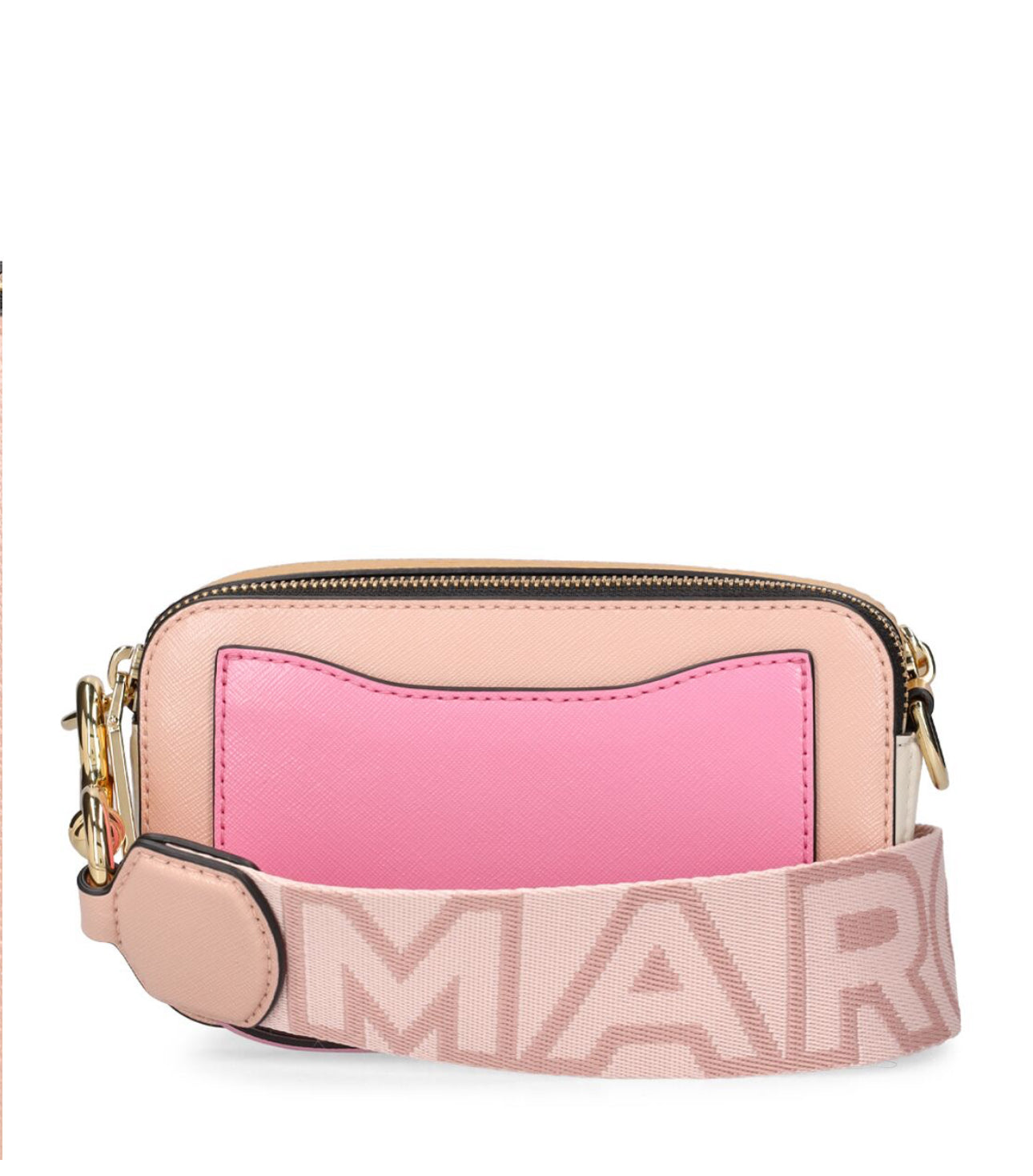 Marc Jacobs The Snapshot Leather Shoulder Bag Rose Multi