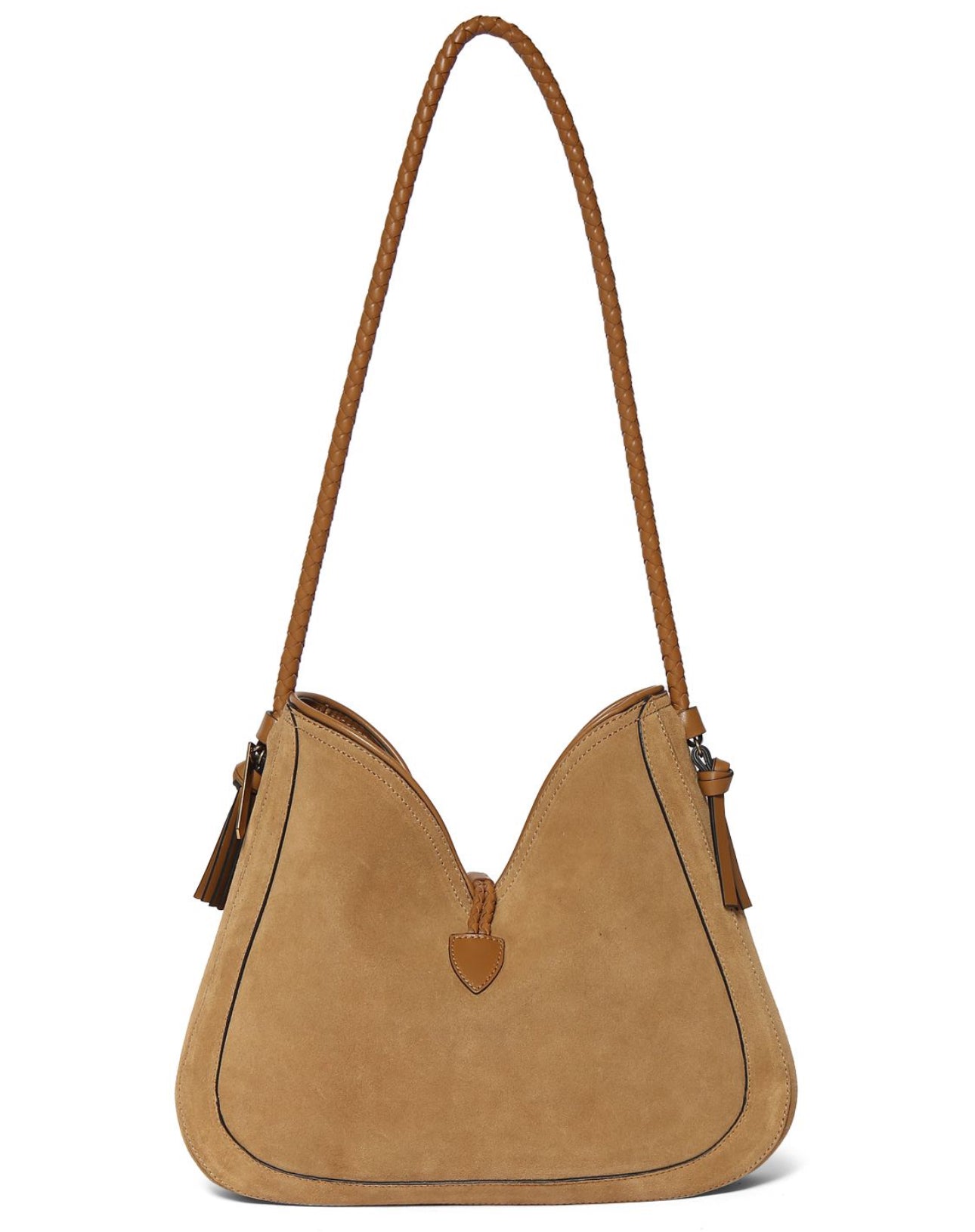 Isabel Marant Vigo Hobo Suede Shoulder Bag