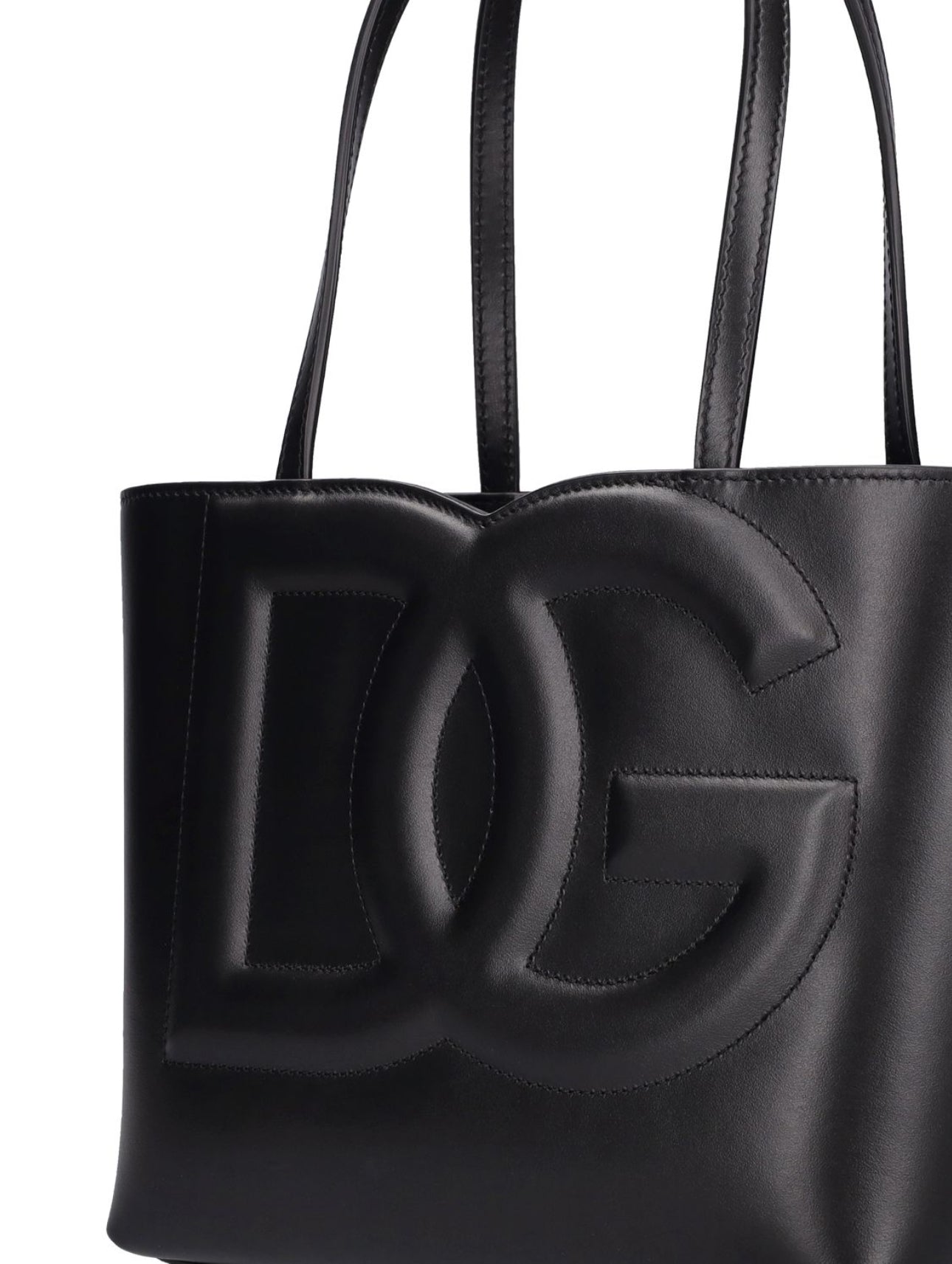 Dolce&Gabbana Logo Leather Tote Bag