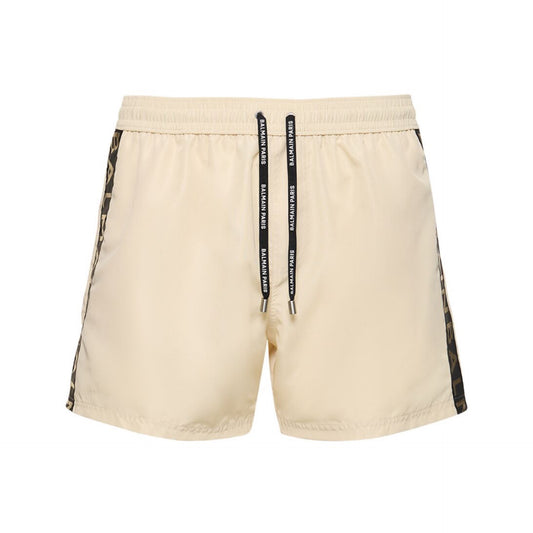 Balmain Logo Tech Swim Shorts