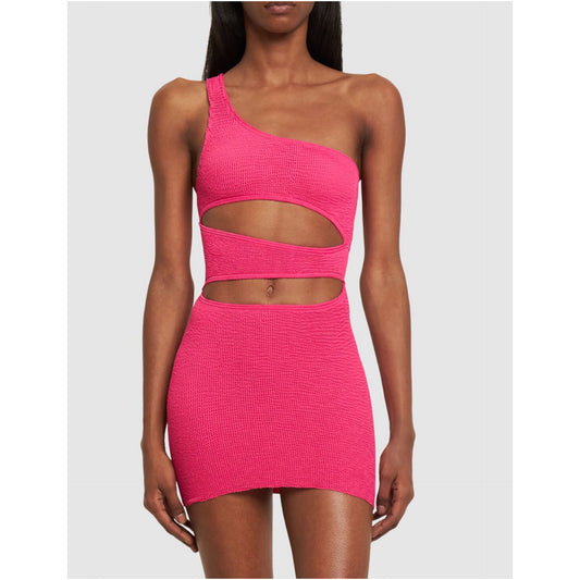 Bond Eye Rico Asymmetric Cutout Mini Dress