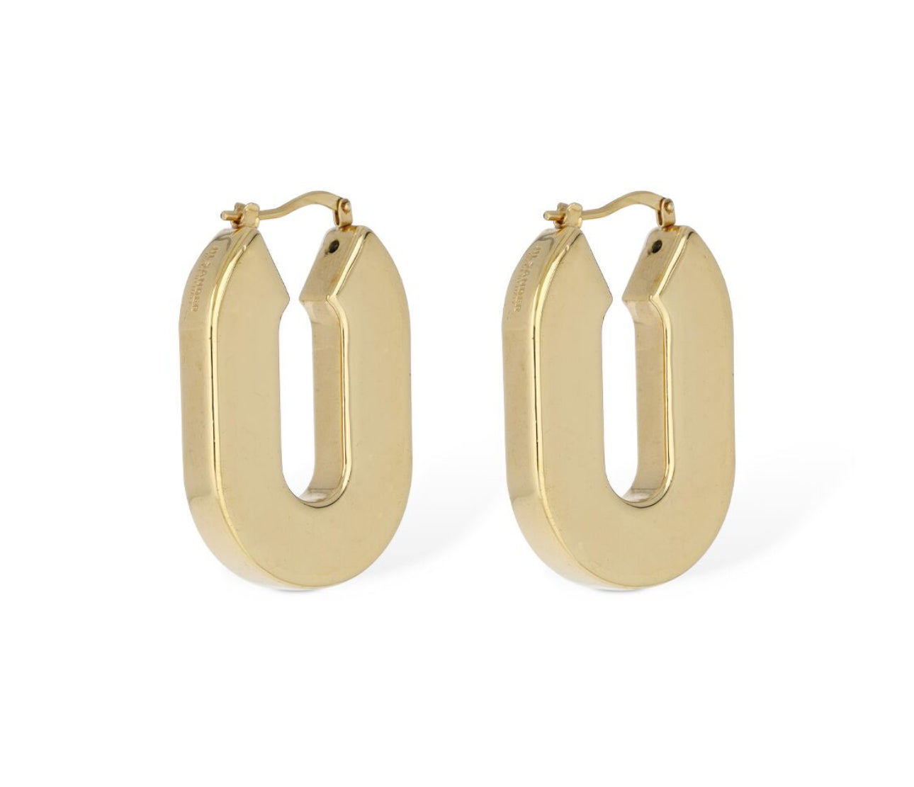 Jil Sander BW3 3 Hoop Earrings